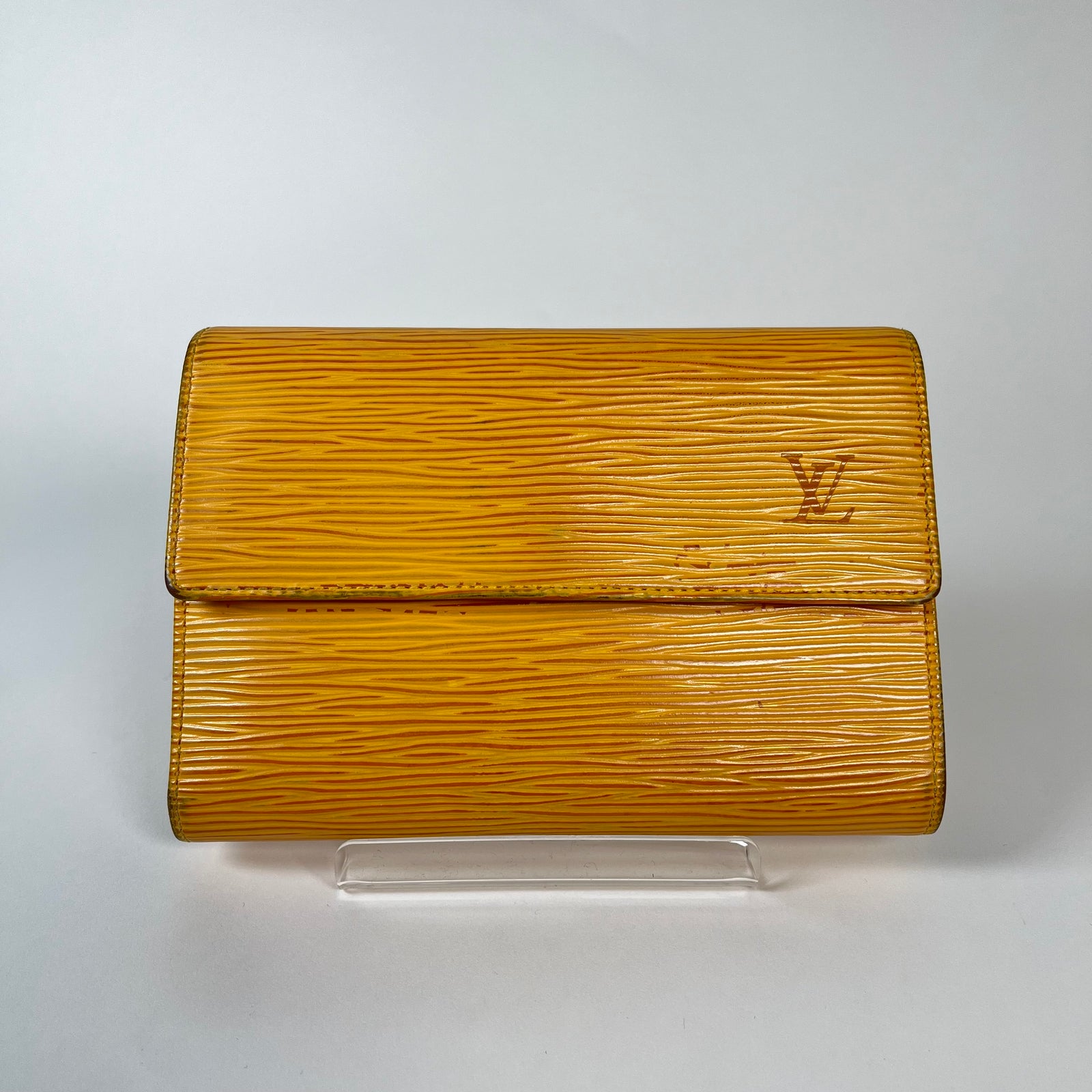 Louis Vuitton Yellow Epi Leather Bi-Fold