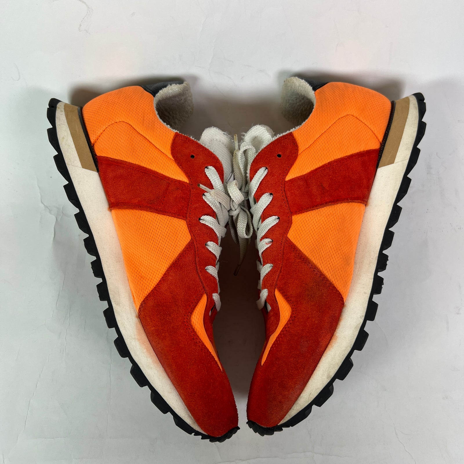 Maison Margiela 22 Orange/Red Retro Replica Runner Size 45