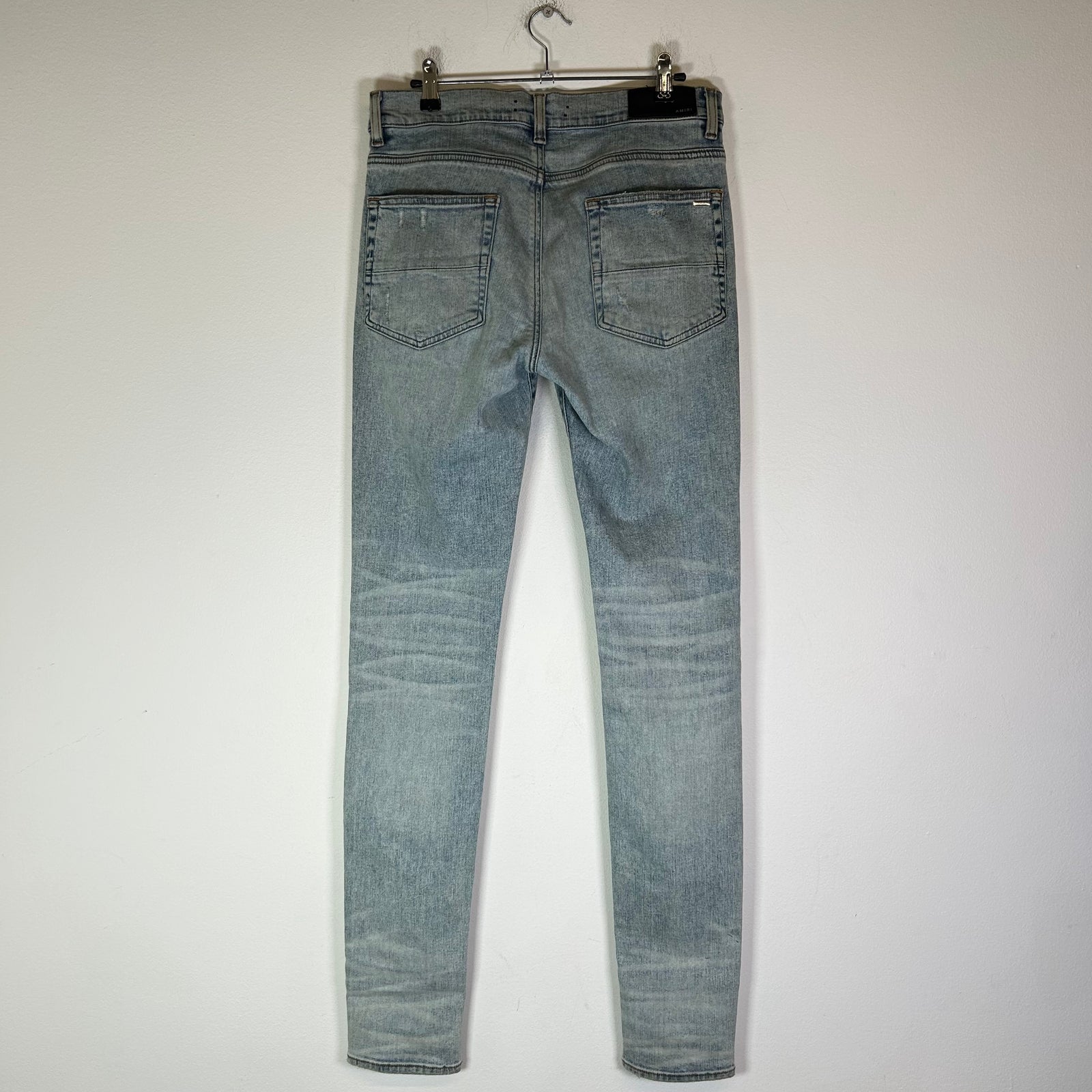 Amiri MX1 Iridescent Patch Lightwash Jeans
