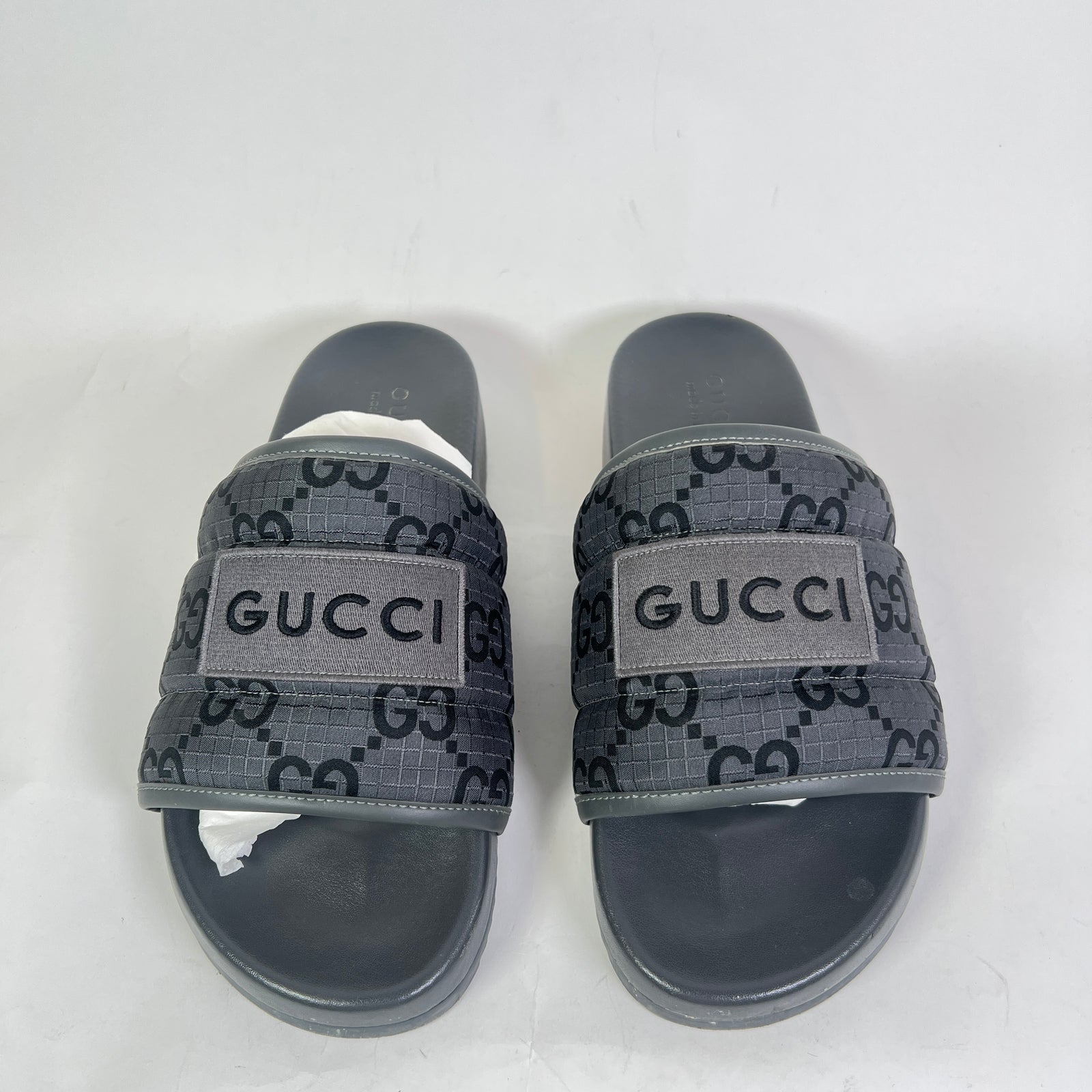 Gucci GG Monogram Ripstop Tech Sandals