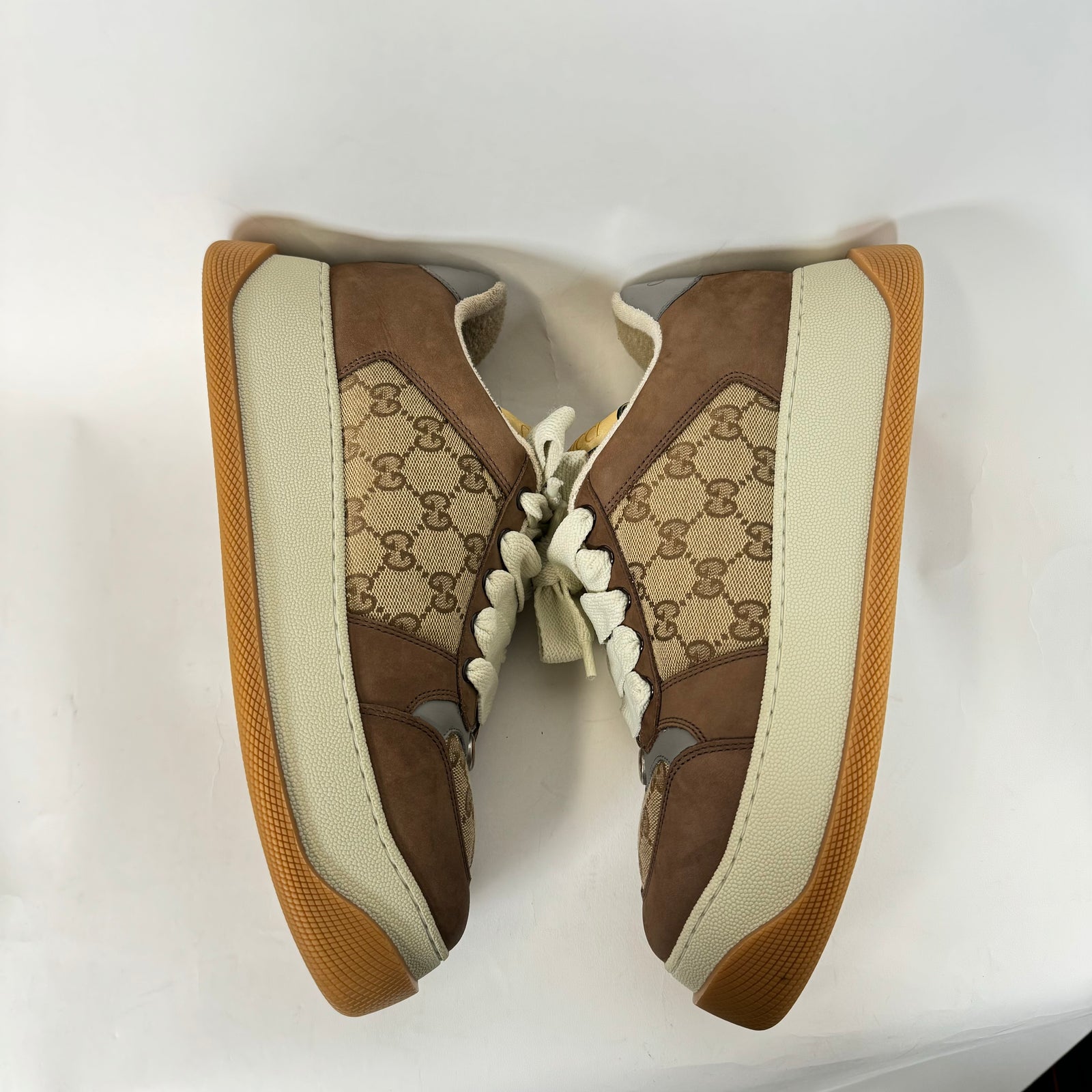Gucci Double Screener Brown Size 8