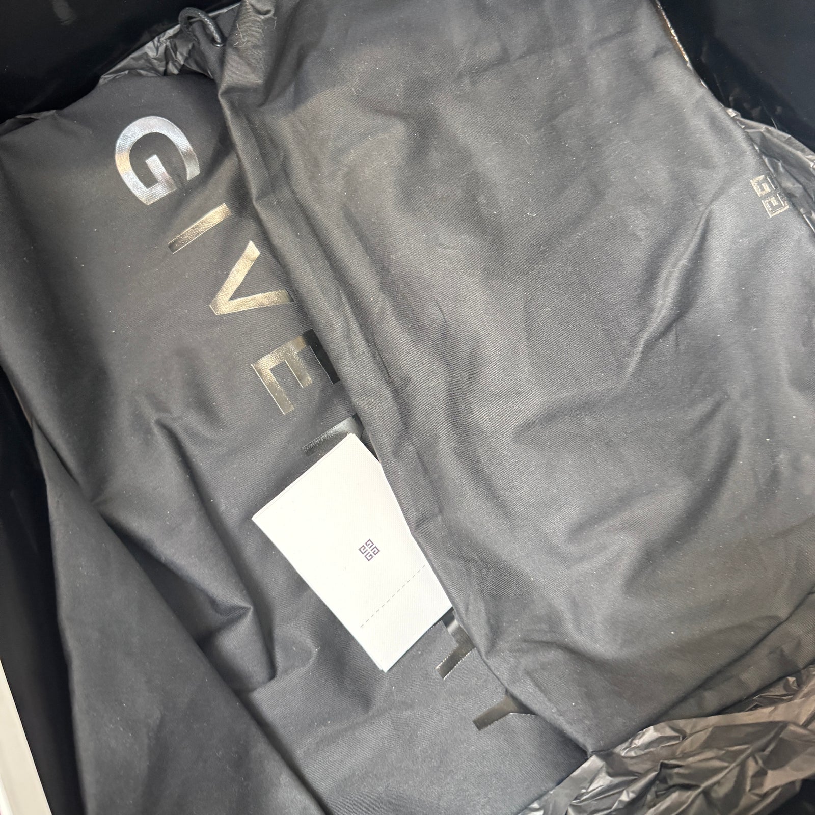 Givenchy Black Monumental Mallow Sneaker Size 45