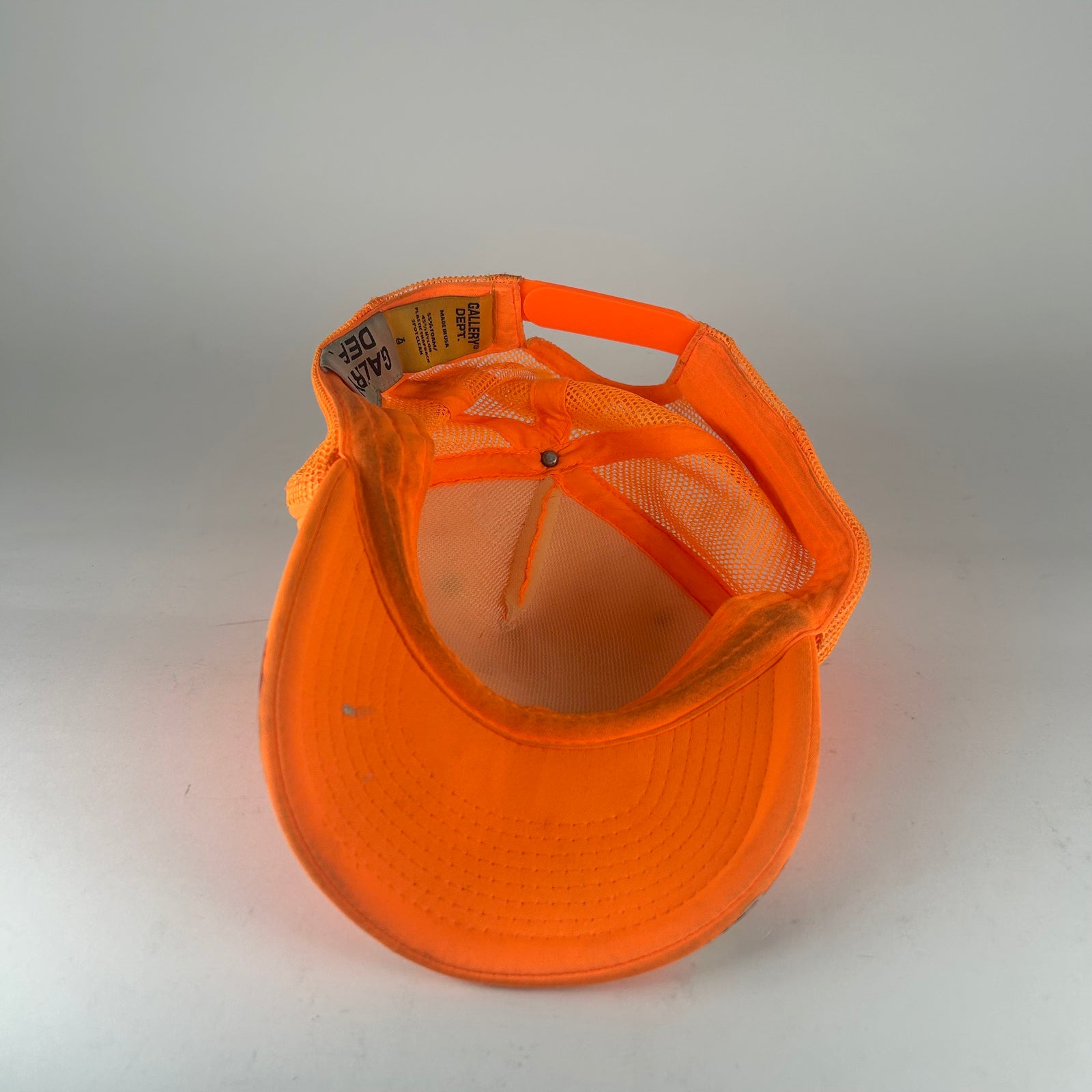 Gallery Dept. Orange Paint Splatter Trucker Hat