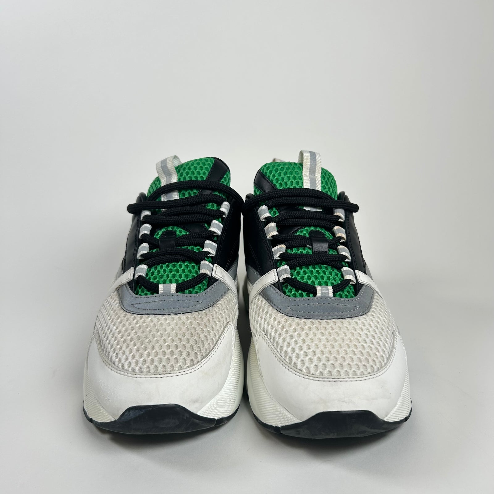 Dior B22 White/Green Sneaker Size 42
