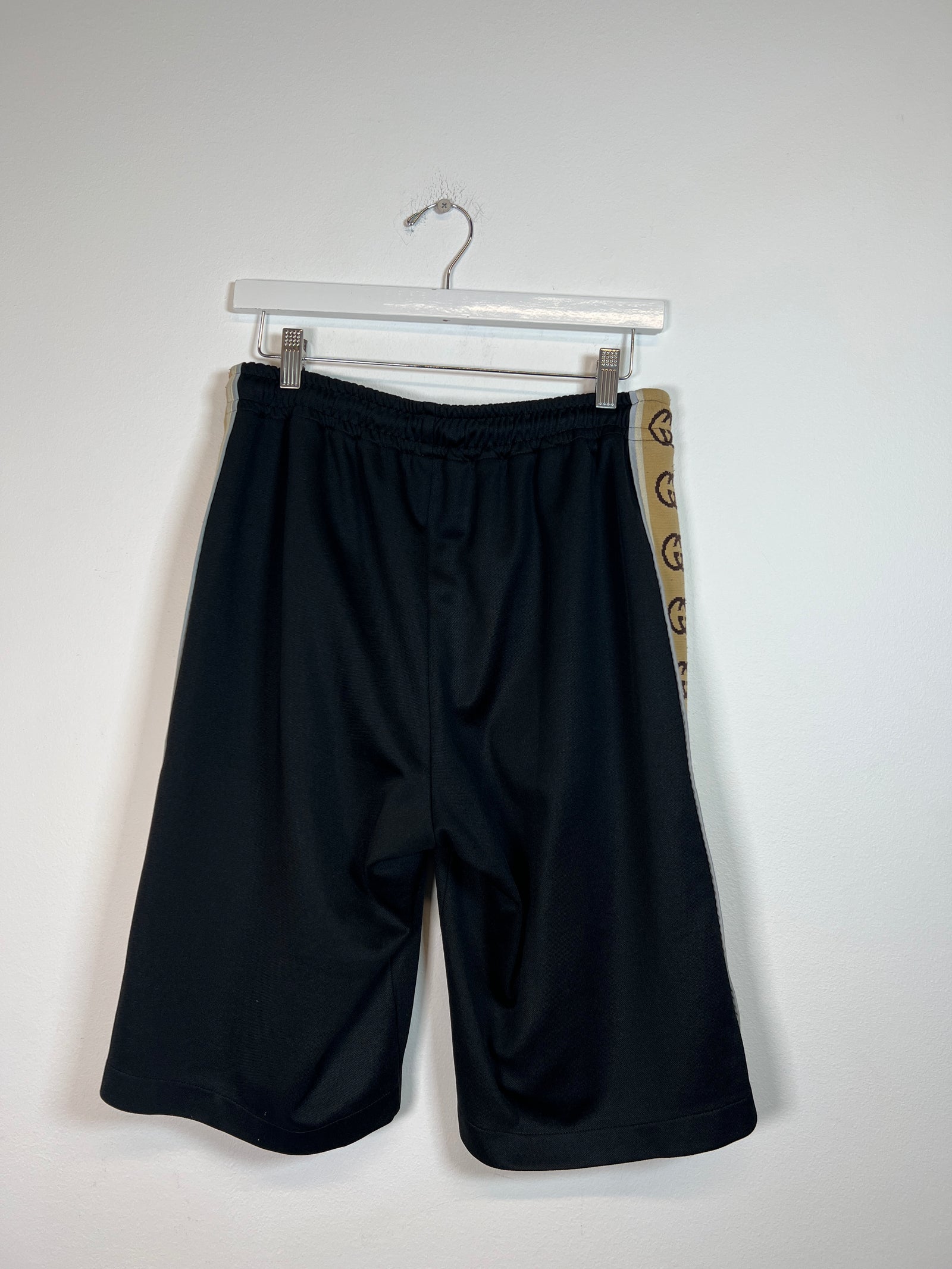 Gucci Side Stripe GG Logo Shorts Size XS