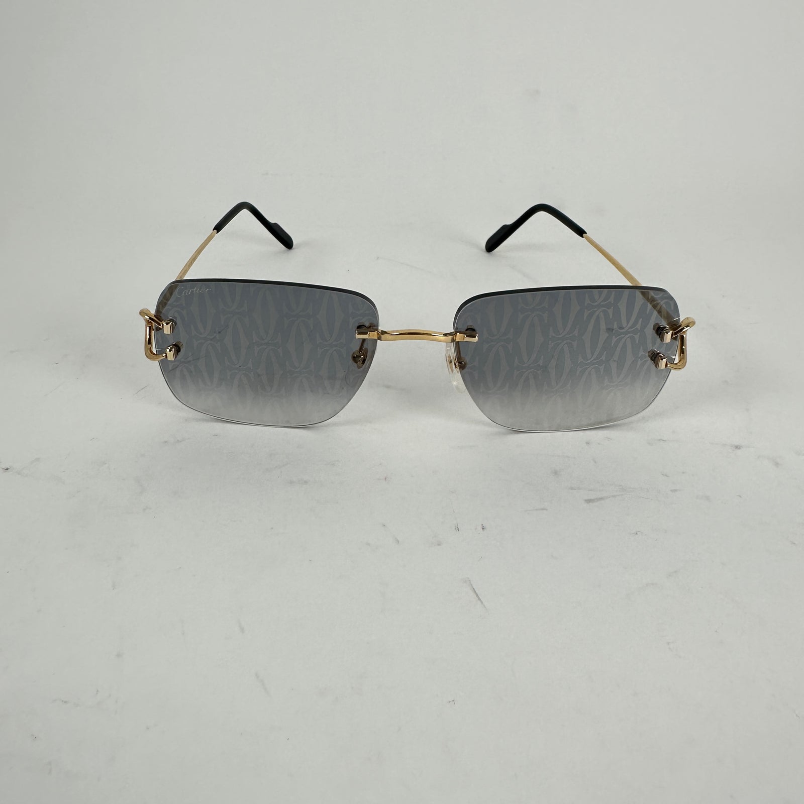 Cartier C Signature Monogram Lense Sunglasses