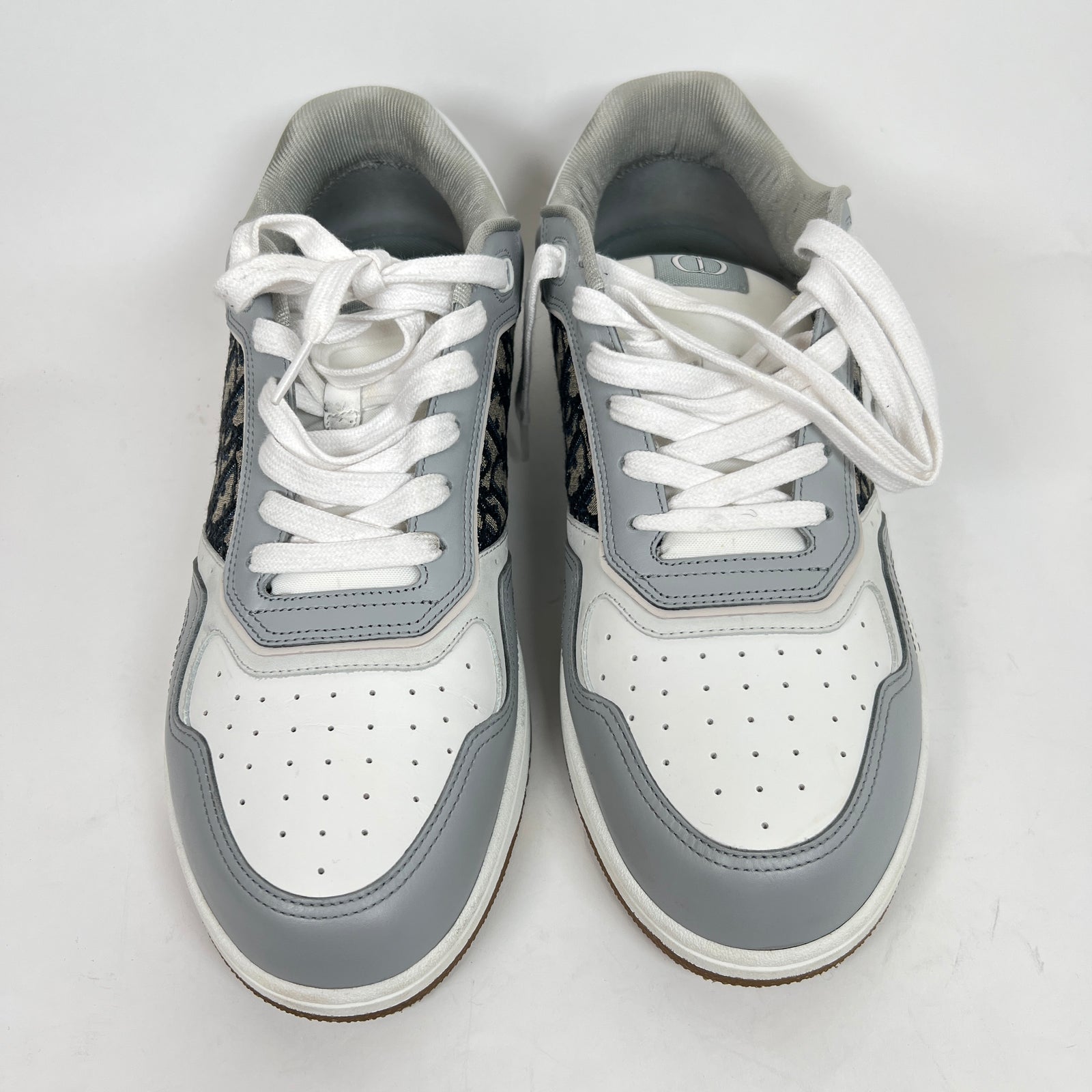 Dior Grey Monogram B27 Sneaker Size 47