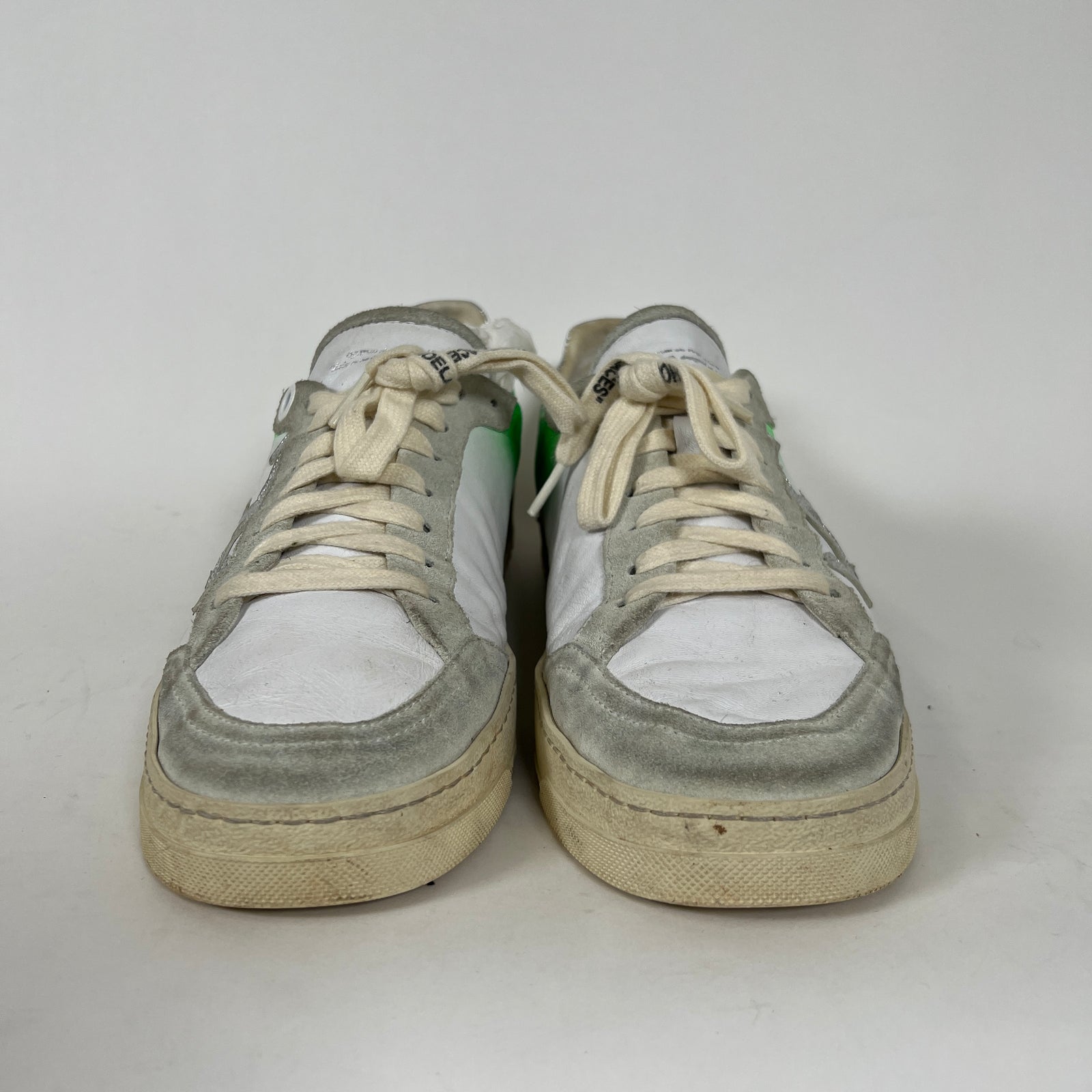 Off-White Low Top 1.0 Green Spray Size 43