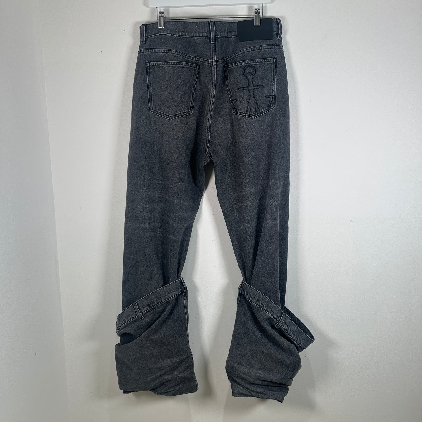 J.W. Anderson Bucket Grey Jeans Size 36