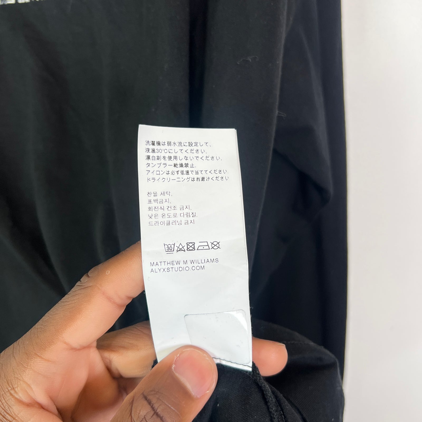 1017 ALYX 9SM Printed Image Light Hoodie