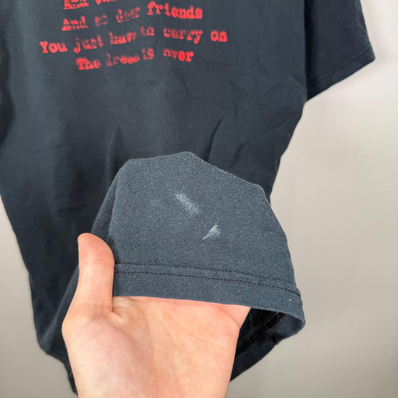 Undercover Red Skull Graphic T-Shirt Size L