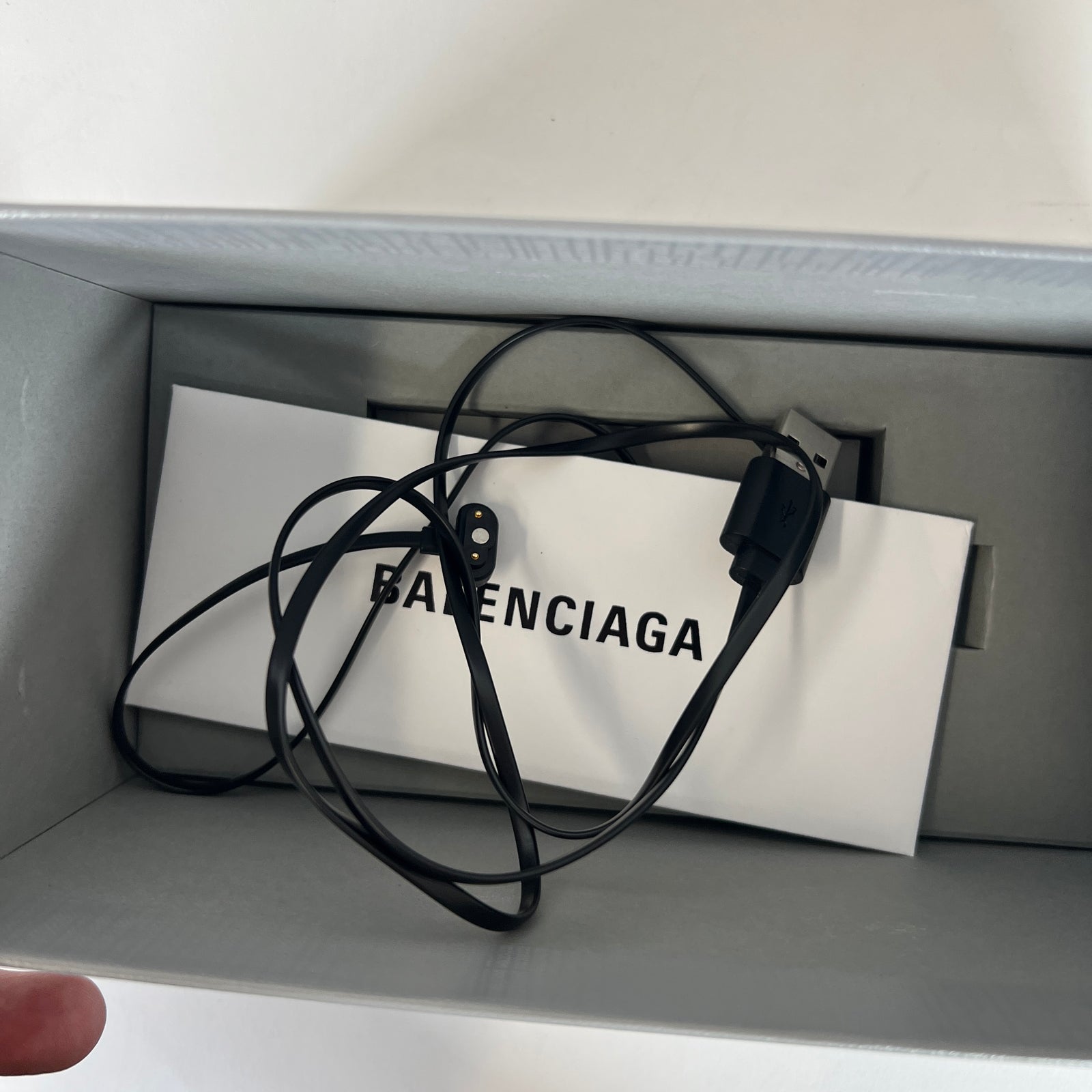 Balenciaga LED Gray Sunglasses