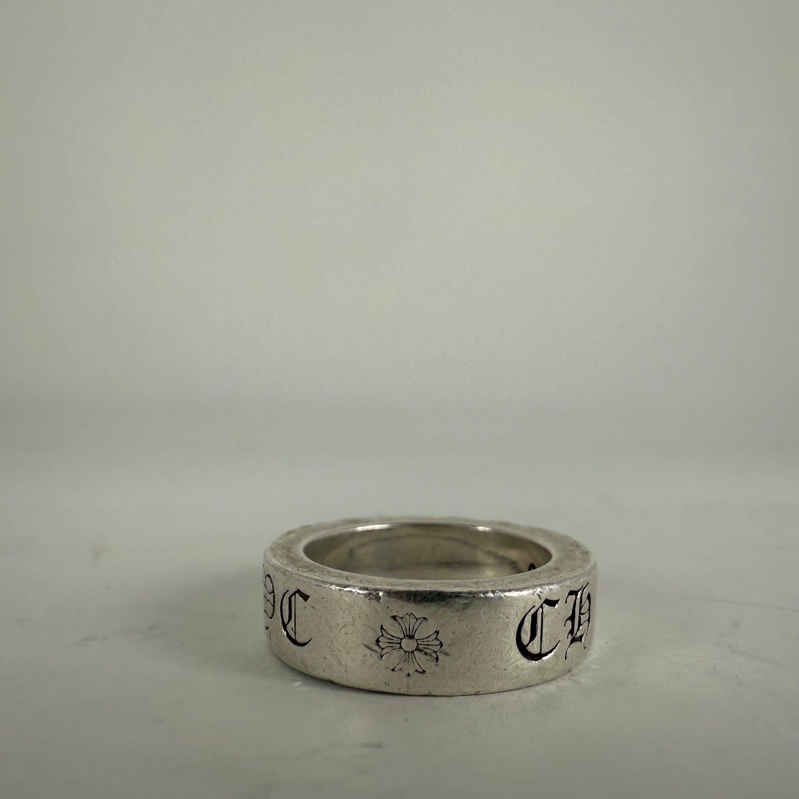 Chrome Hearts 'NYC' Spacer Ring Size 6