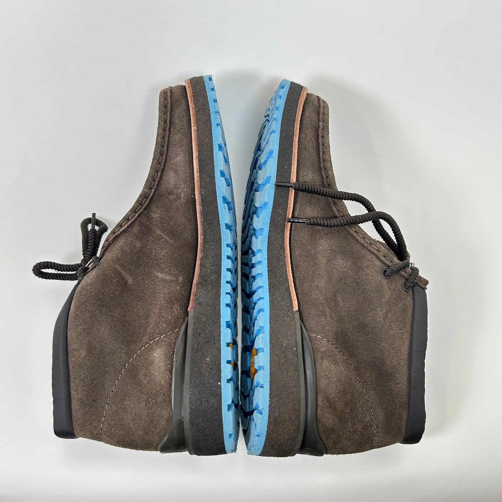 Moncler Genius x Clarks Brown Wallabees Size 11.5