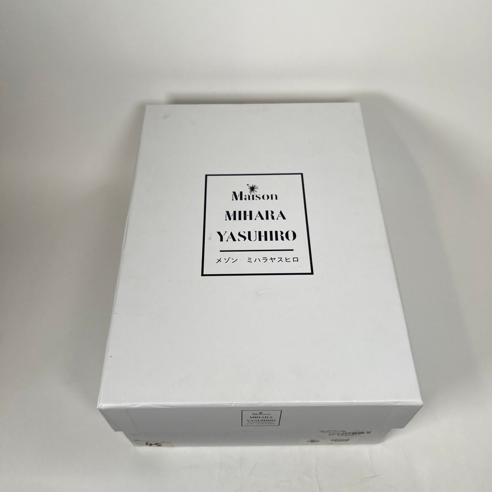 Maison Mihara Yasuhiro Black/White Hank OG Sole Sneaker Size 45