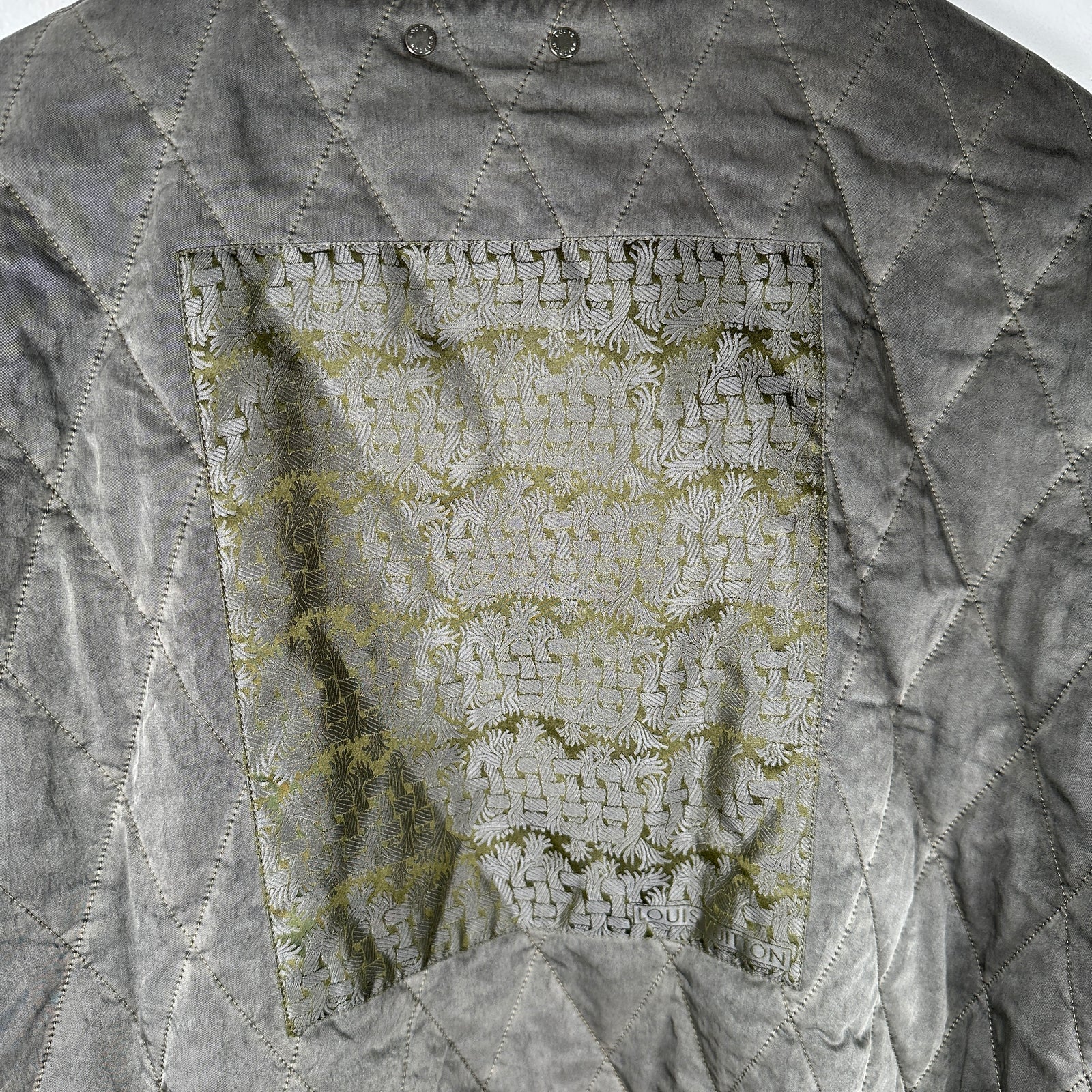 Louis Vuitton x Christopher Nemeth Reversible Quilted Bomber Jacket Size 58