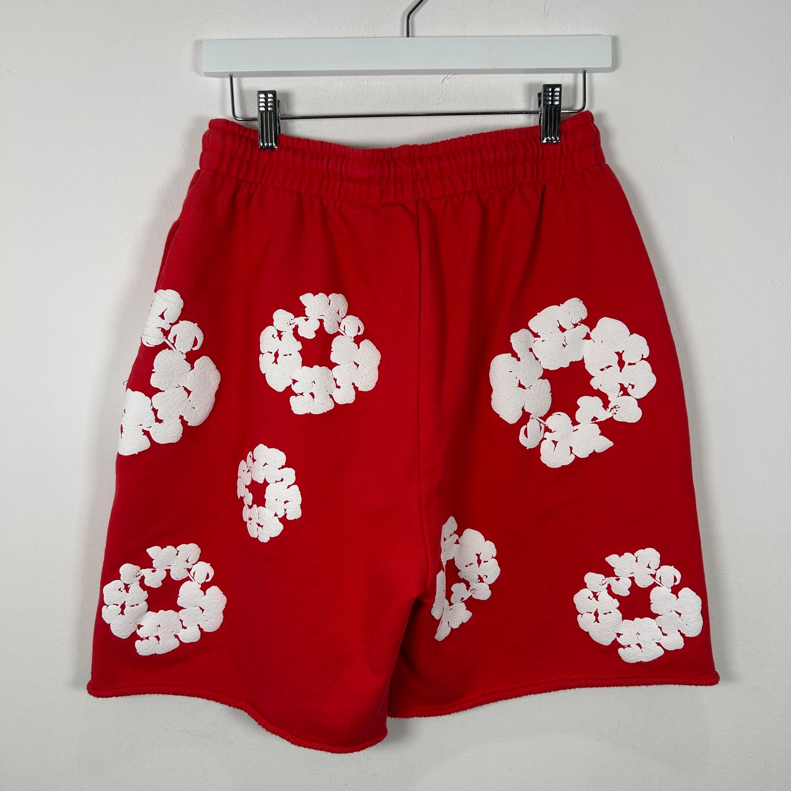 Denim Tears Wreath Red Shorts Size S