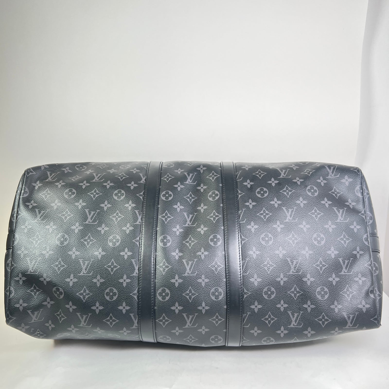 Louis Vuitton Eclipse Monogram Keepall Bandouliere 55