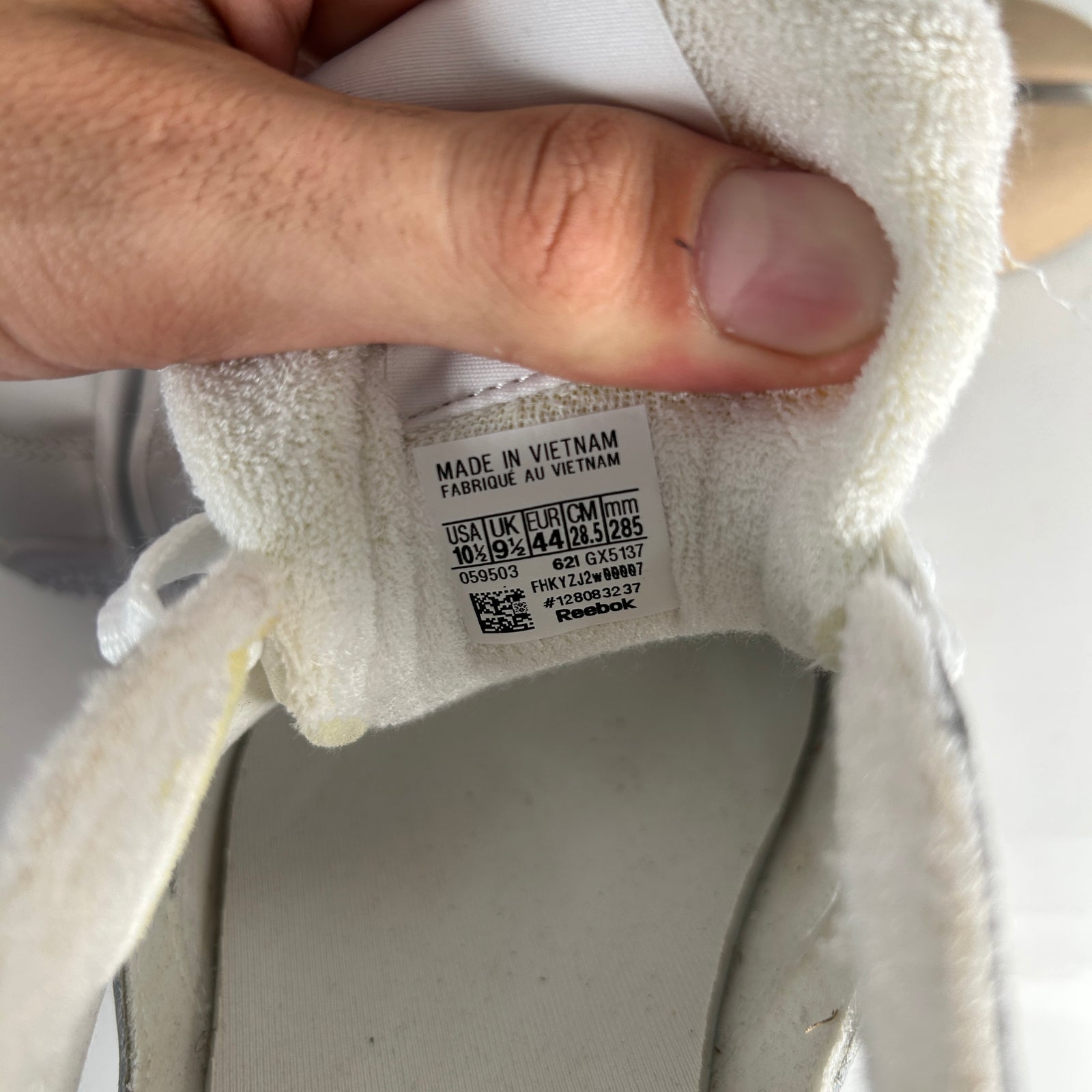 Maison Margiela x Reebok Tabi Cut Out Sneaker Size 10.5