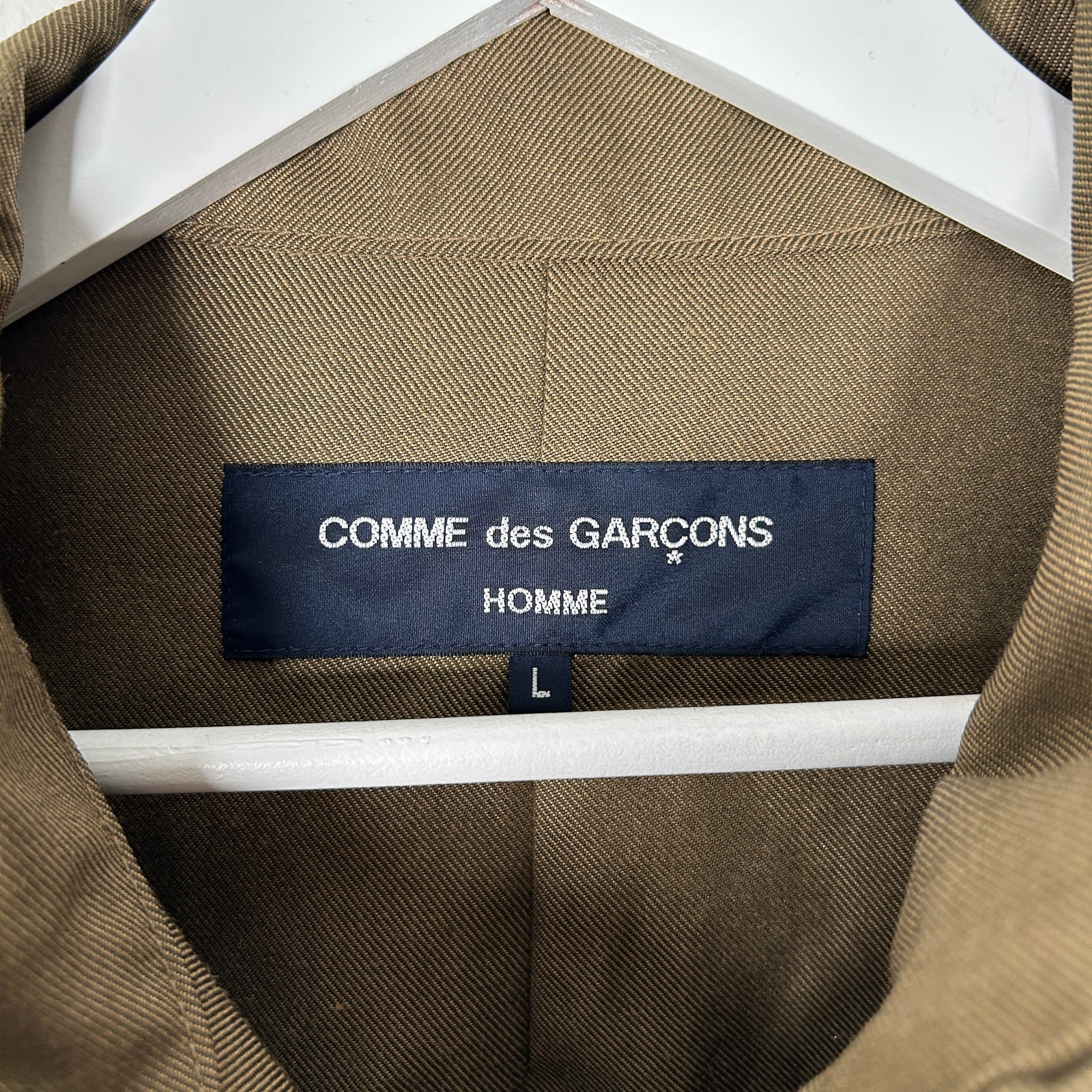 Comme Des Garcons Homme Plus Green Technical Jacket Size L