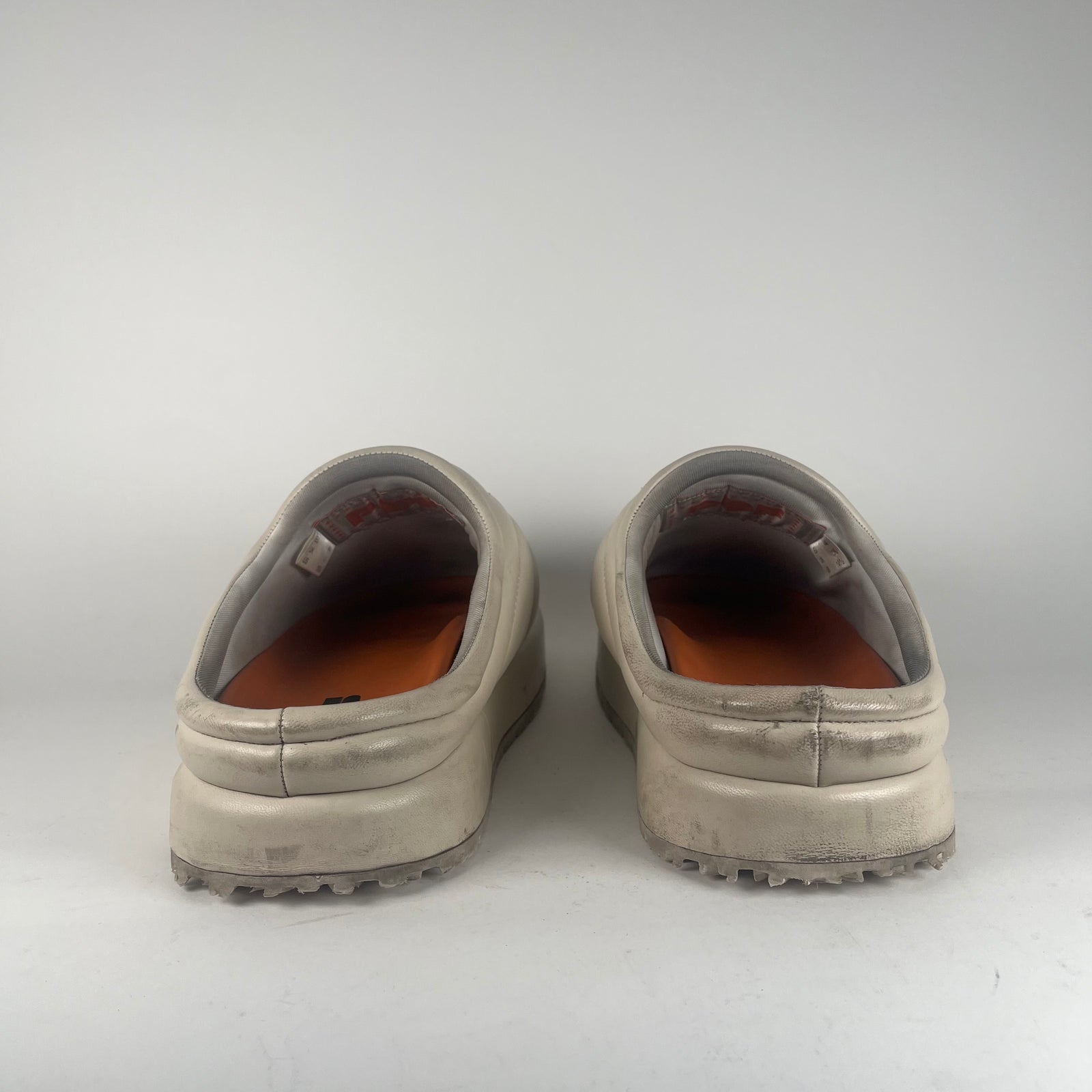 PDF Tan Uranus Leather Slides Size 10.5
