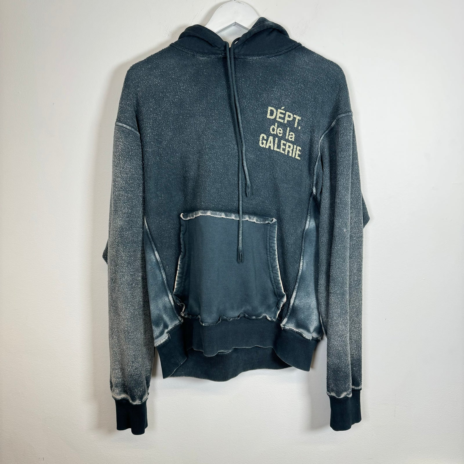 Gallery Dept Navy Reversible Hoodie Size S