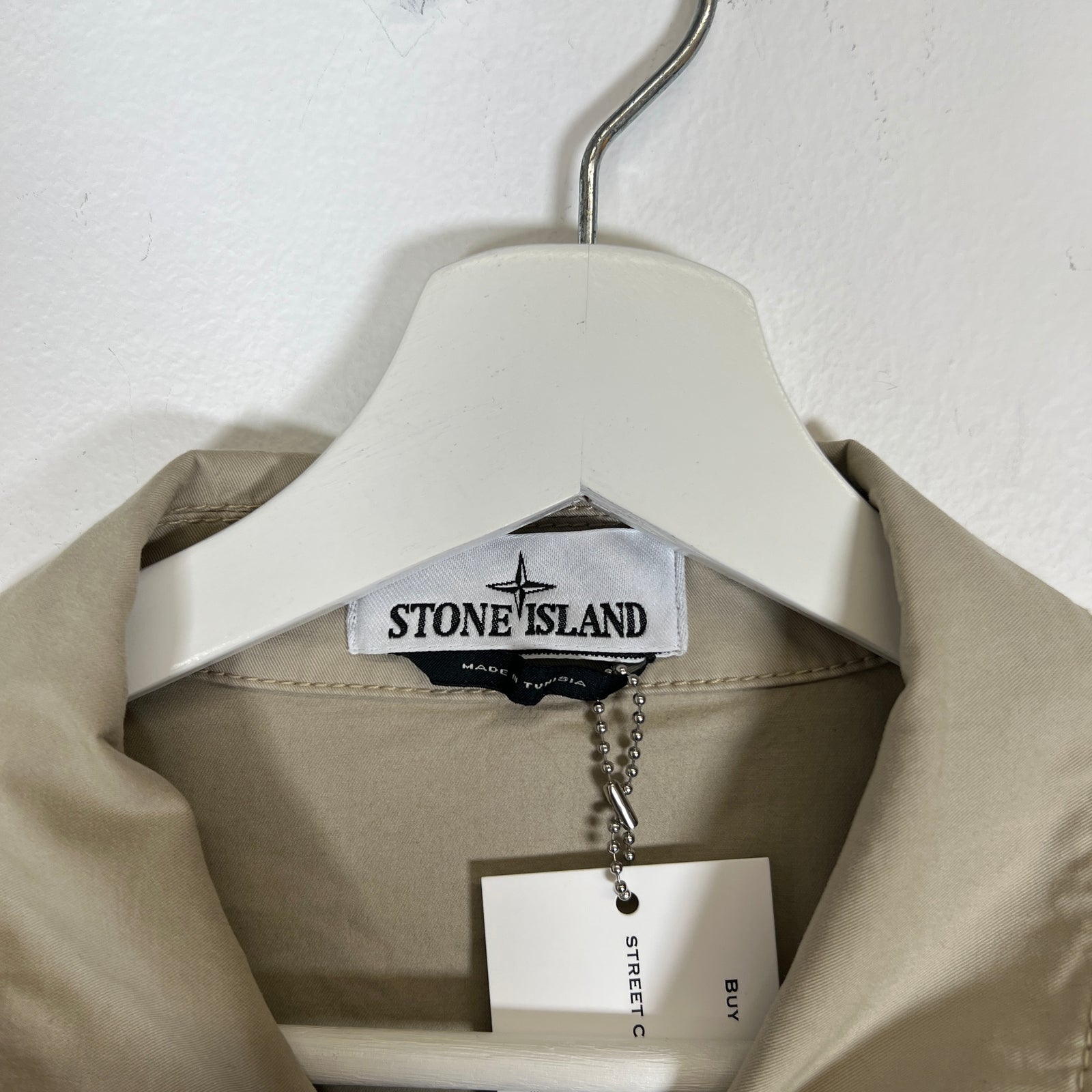 Stone Island Khaki Shirt Size 2XL