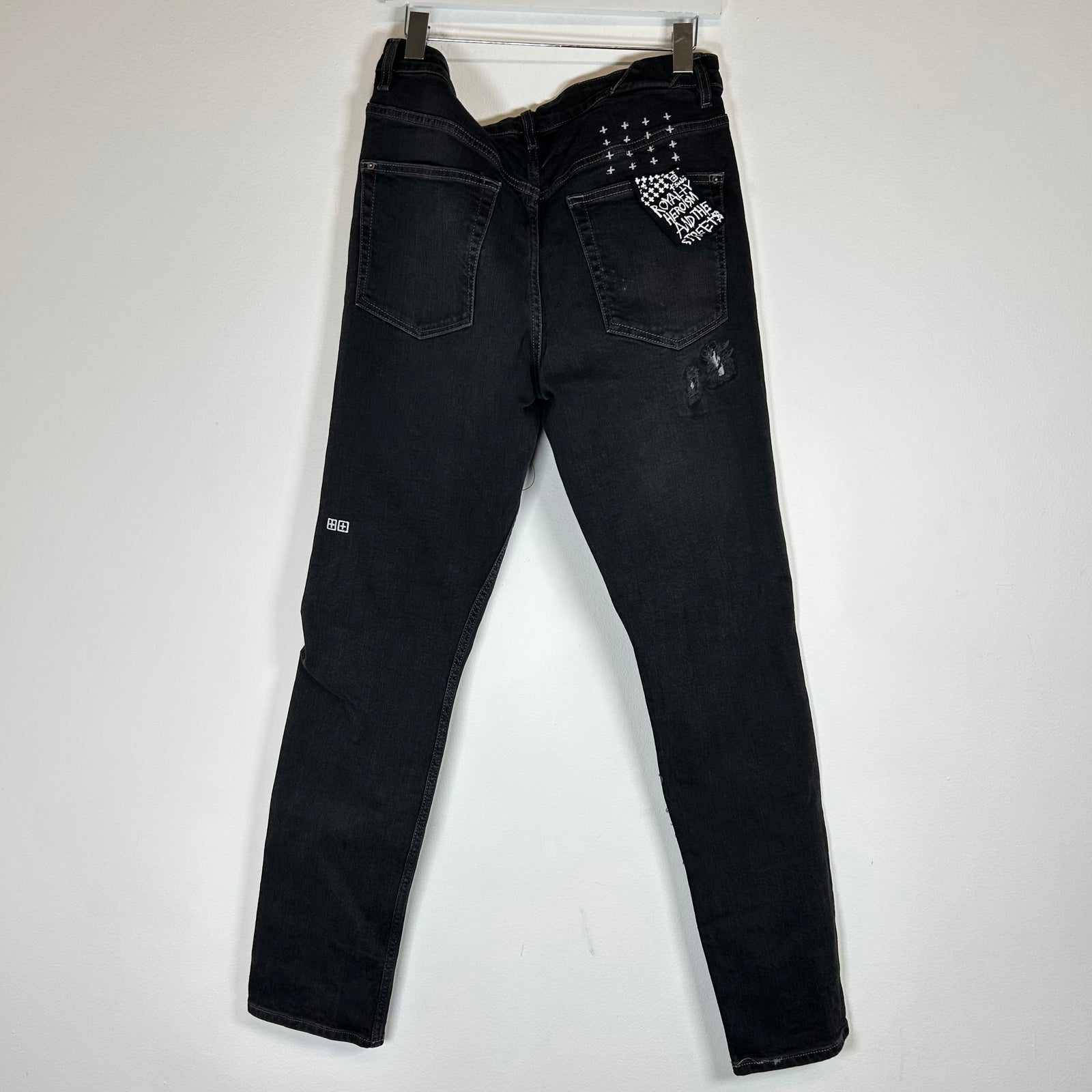 Ksubi Darkwash Distressed Jeans Size 34