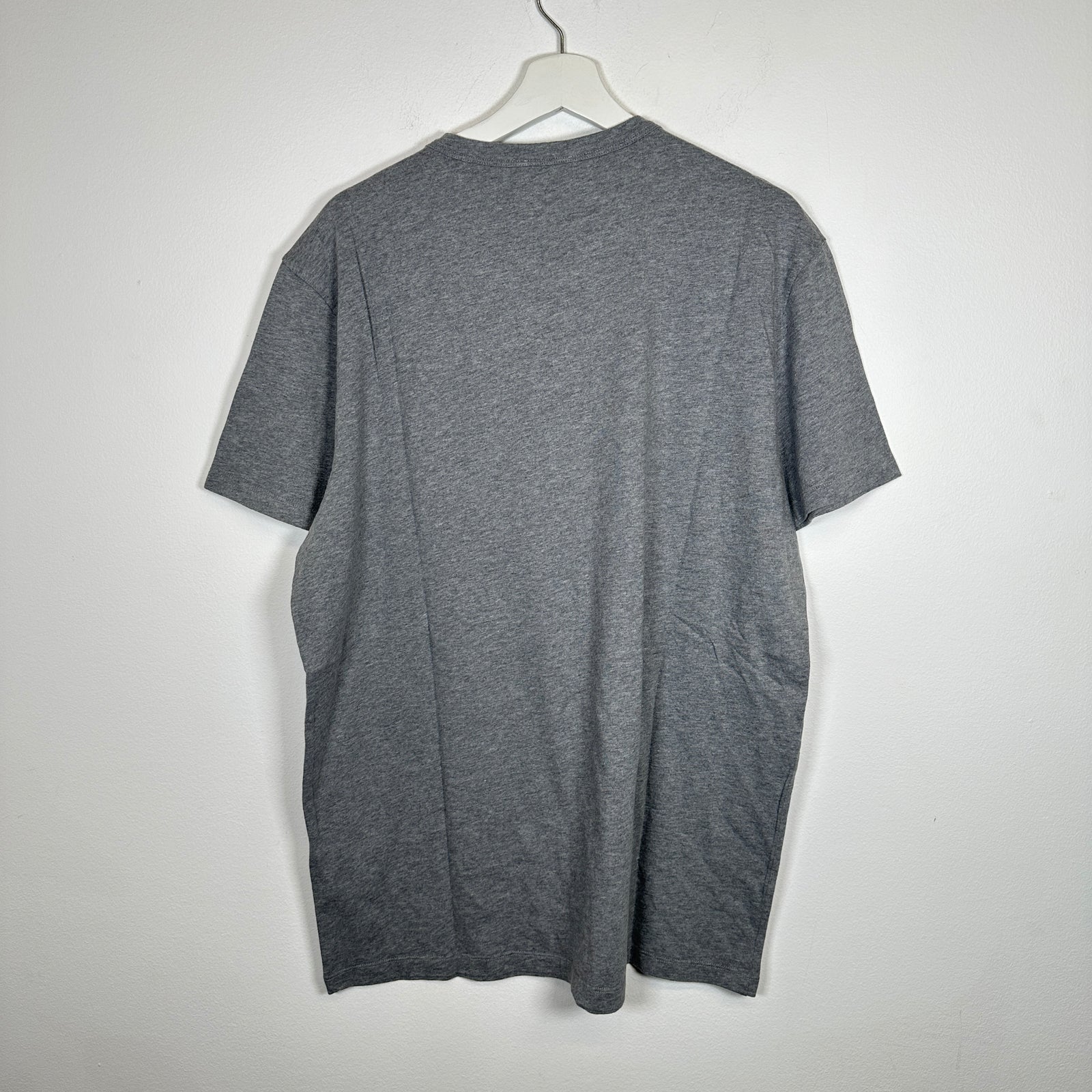 Moncler Maglia Flocked Logo Grey T-Shirt 2XL