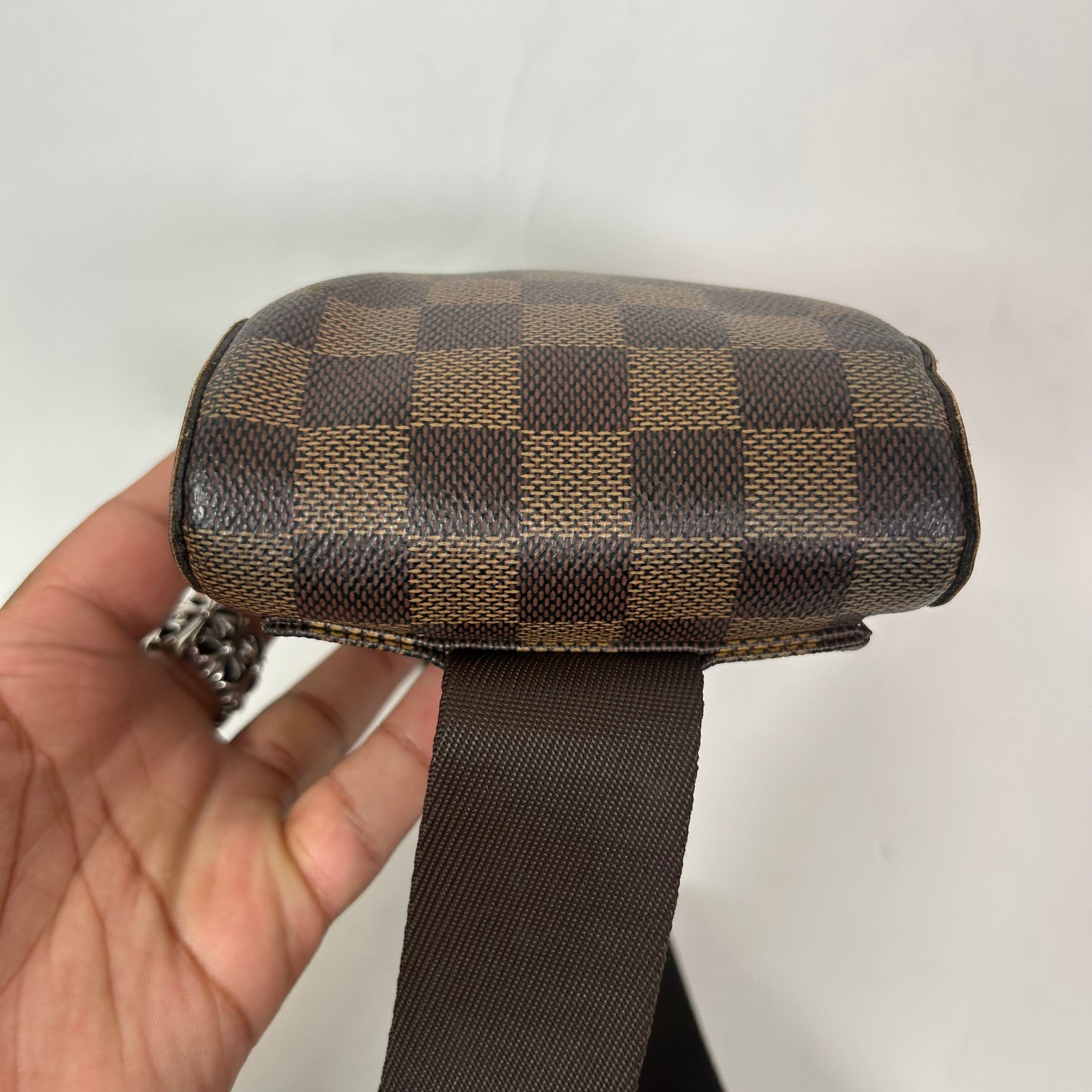 Louis Vuitton Damier Ebene Geronimos Sling Bag