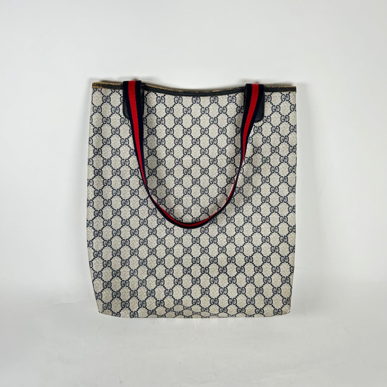 Gucci GG Sherry PVC Leather Tote Bag