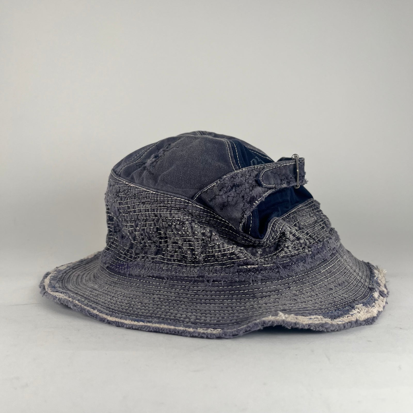 Kapital Dark Boro Jean Bucket Hat