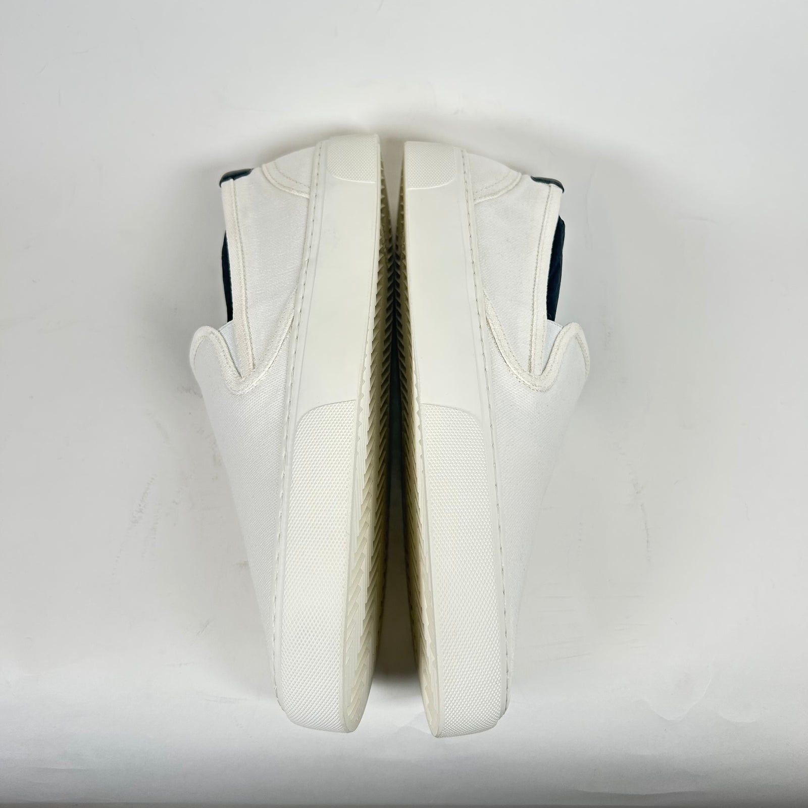 Saint Laurent White Slip-On Sneaker Size 9