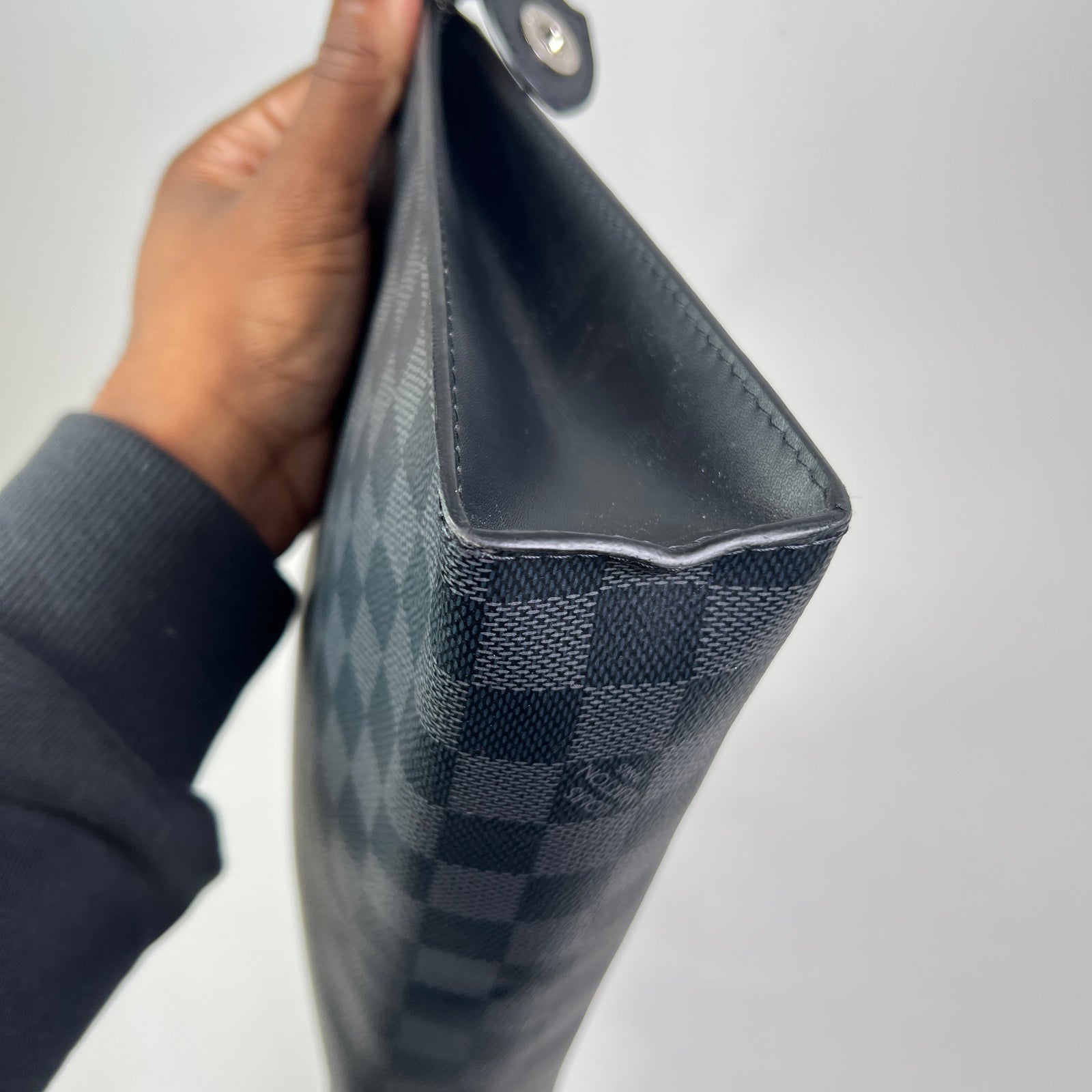 Louis Vuitton Damier Graphite Pochette Voyage MM Bag