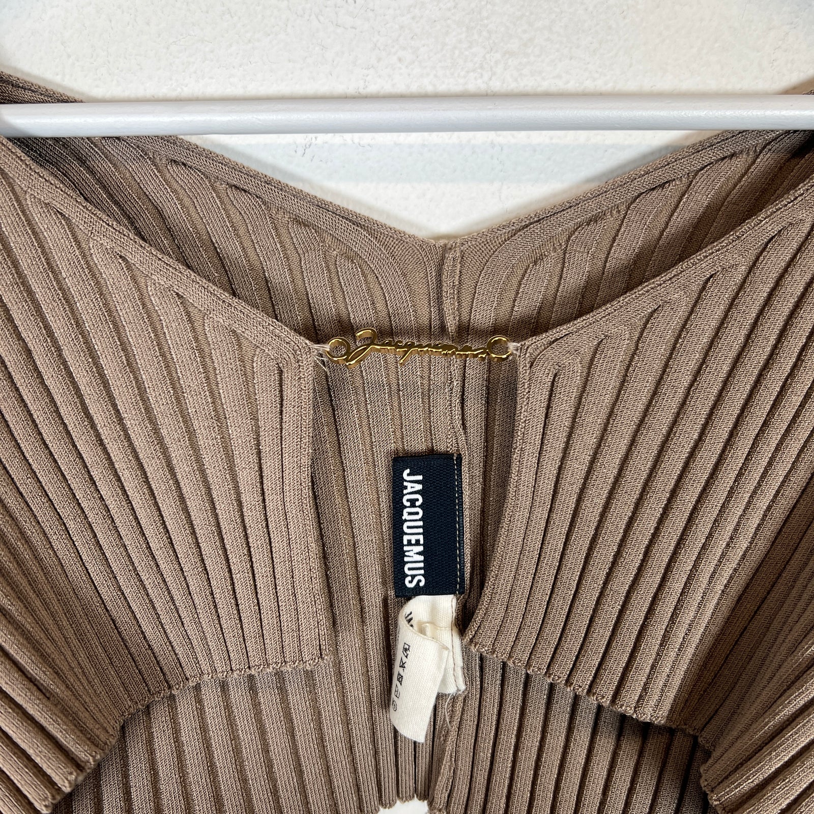 Jacquemus Beige La Maille Pablo Cardigan Size XS