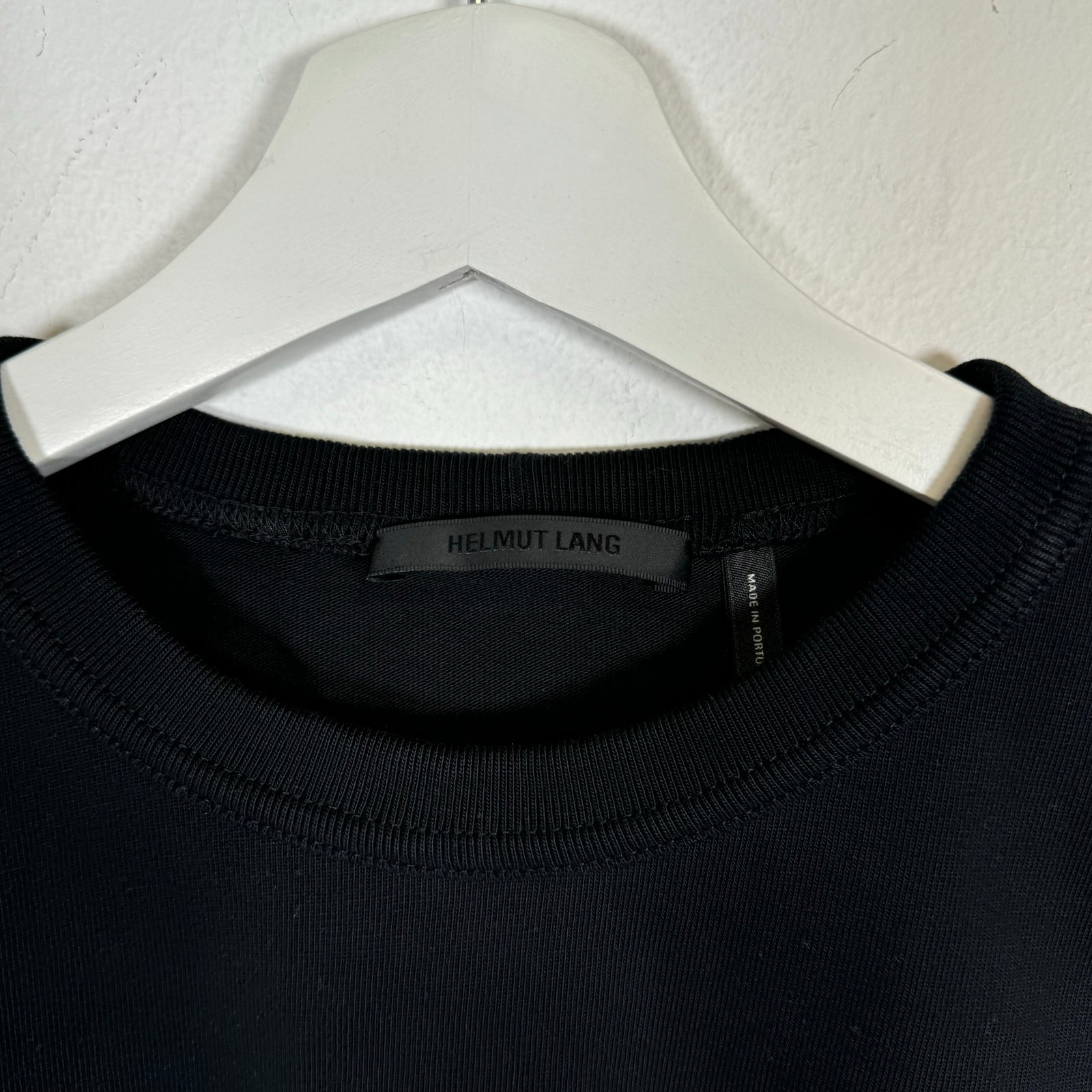 Helmut Lang Black Flower Tee Size L