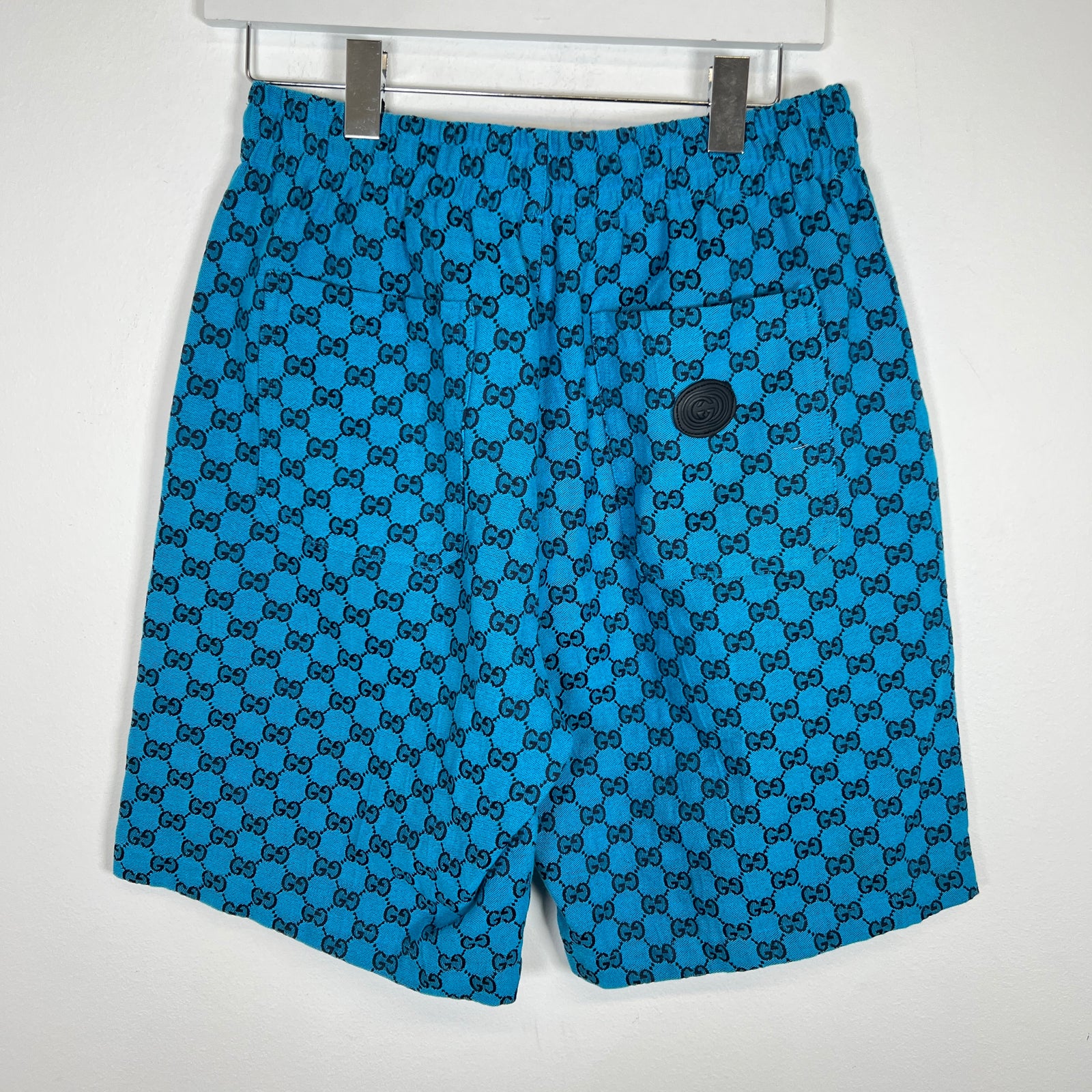 Gucci Blue GG Shorts Size XL