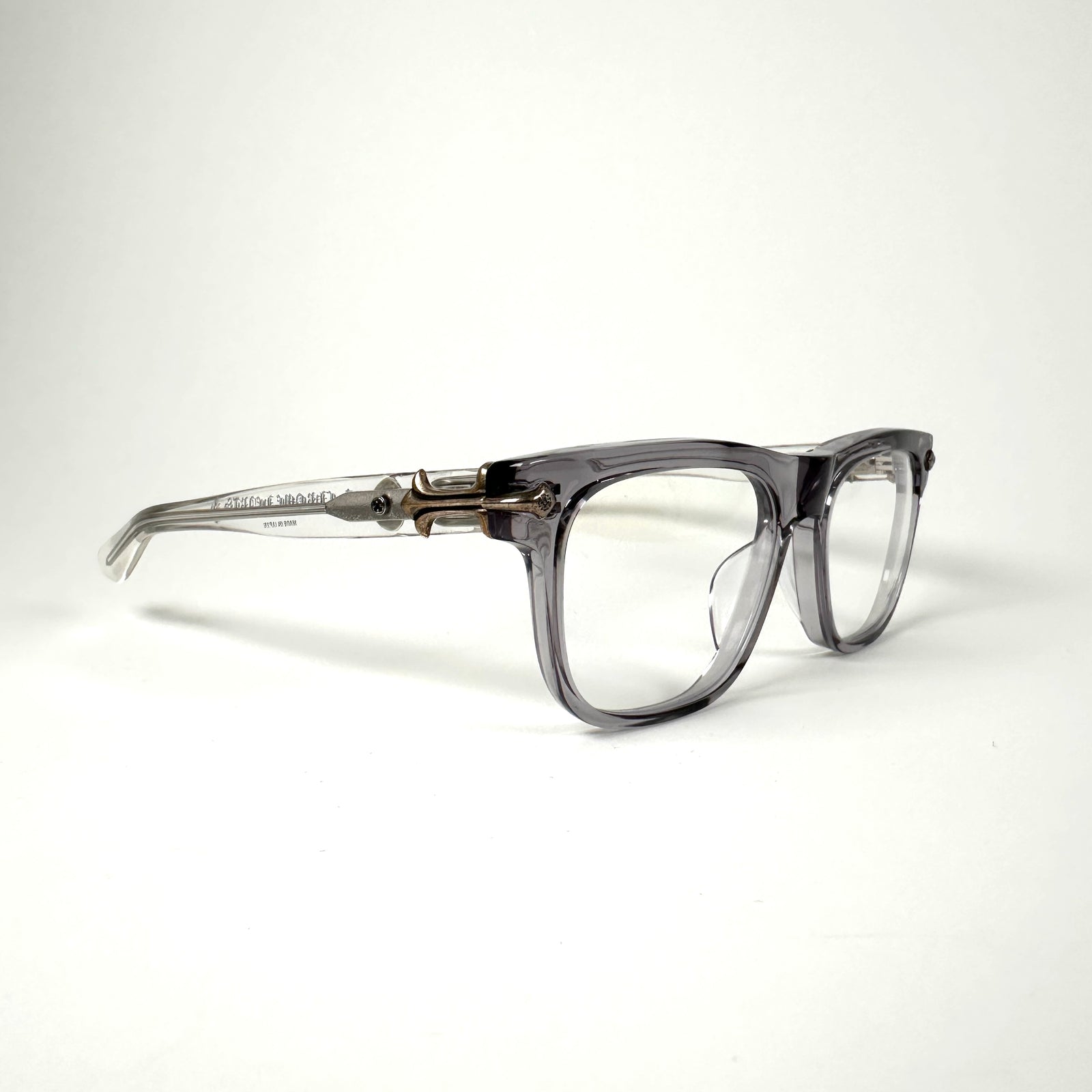 Chrome Hearts Slid'n Clear Frame Glasses