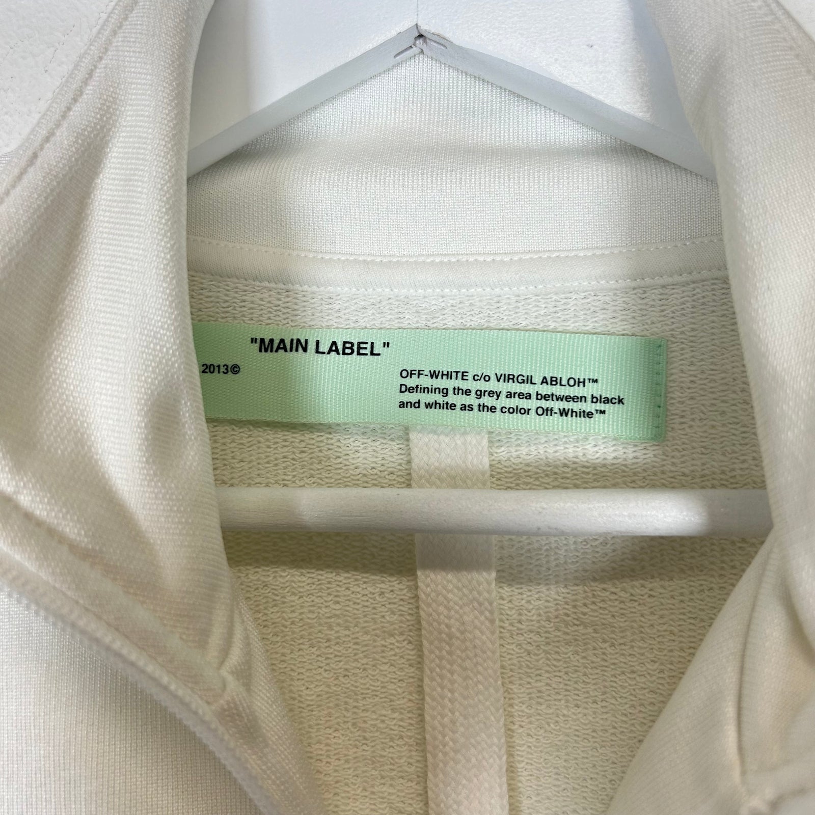 Off-White "Main Label" Track Jacket Size S
