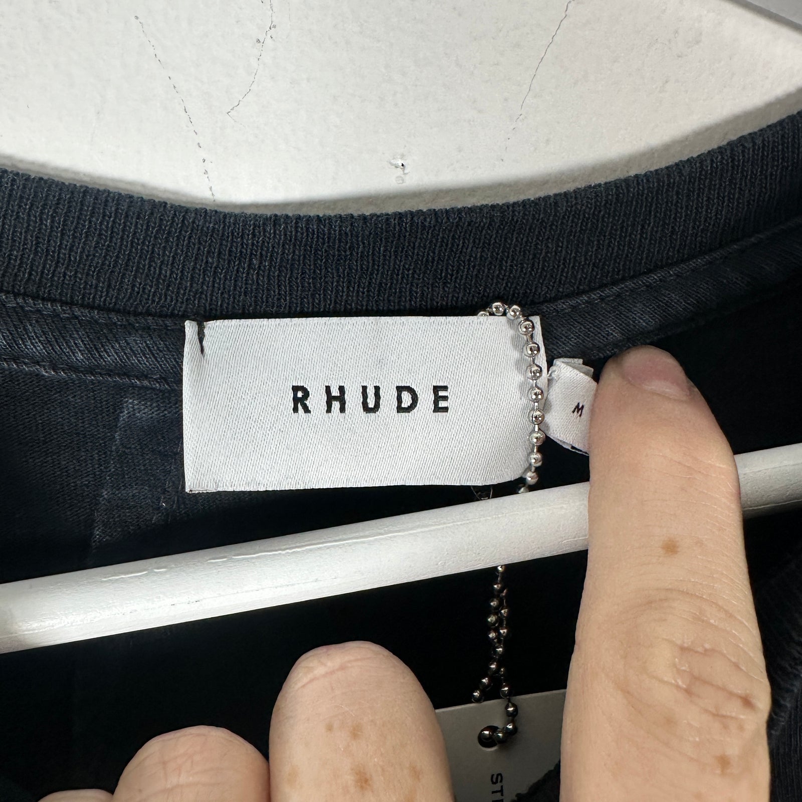 Rhude Black Tropical T-Shirt Size M