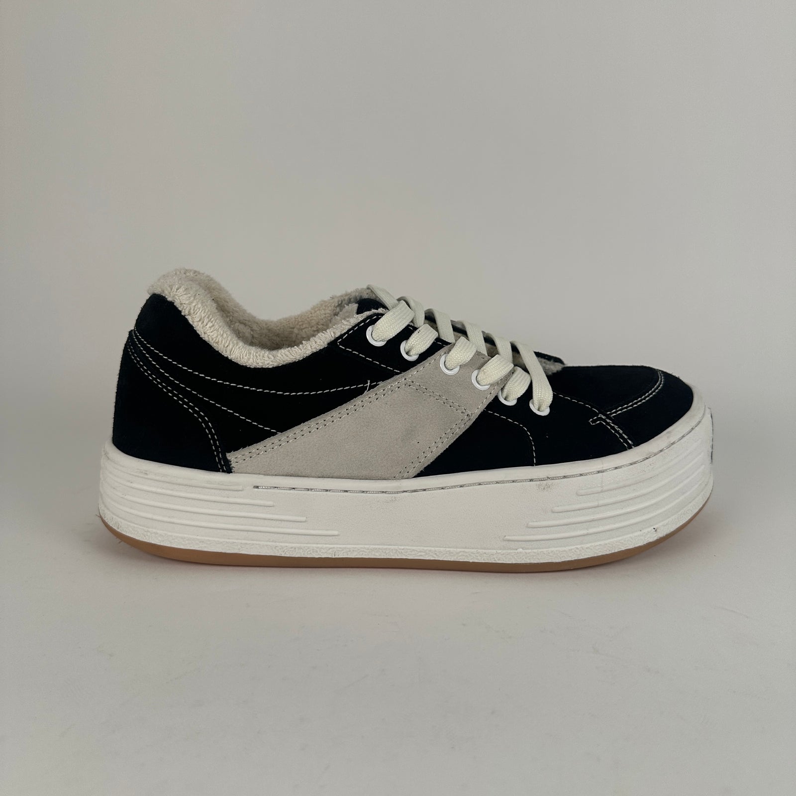 Palm Angels Black 'Snow Low' Sneaker Size 10