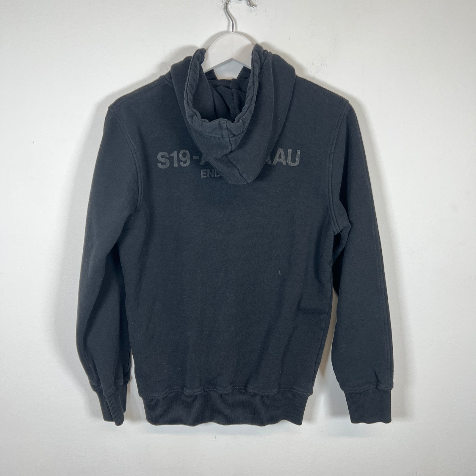 Alyx Red/Blue Logo Hoodie Size S