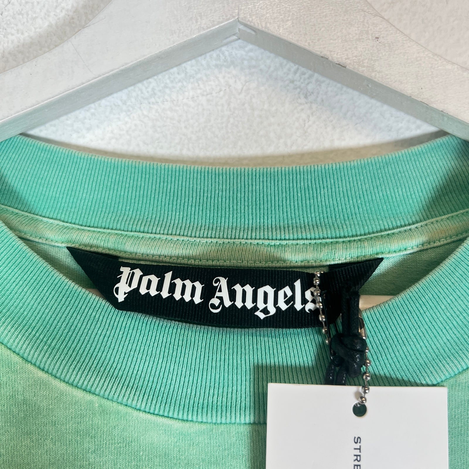 Palm Angels Mint Palm Tree Patch T-Shirt Size XXL