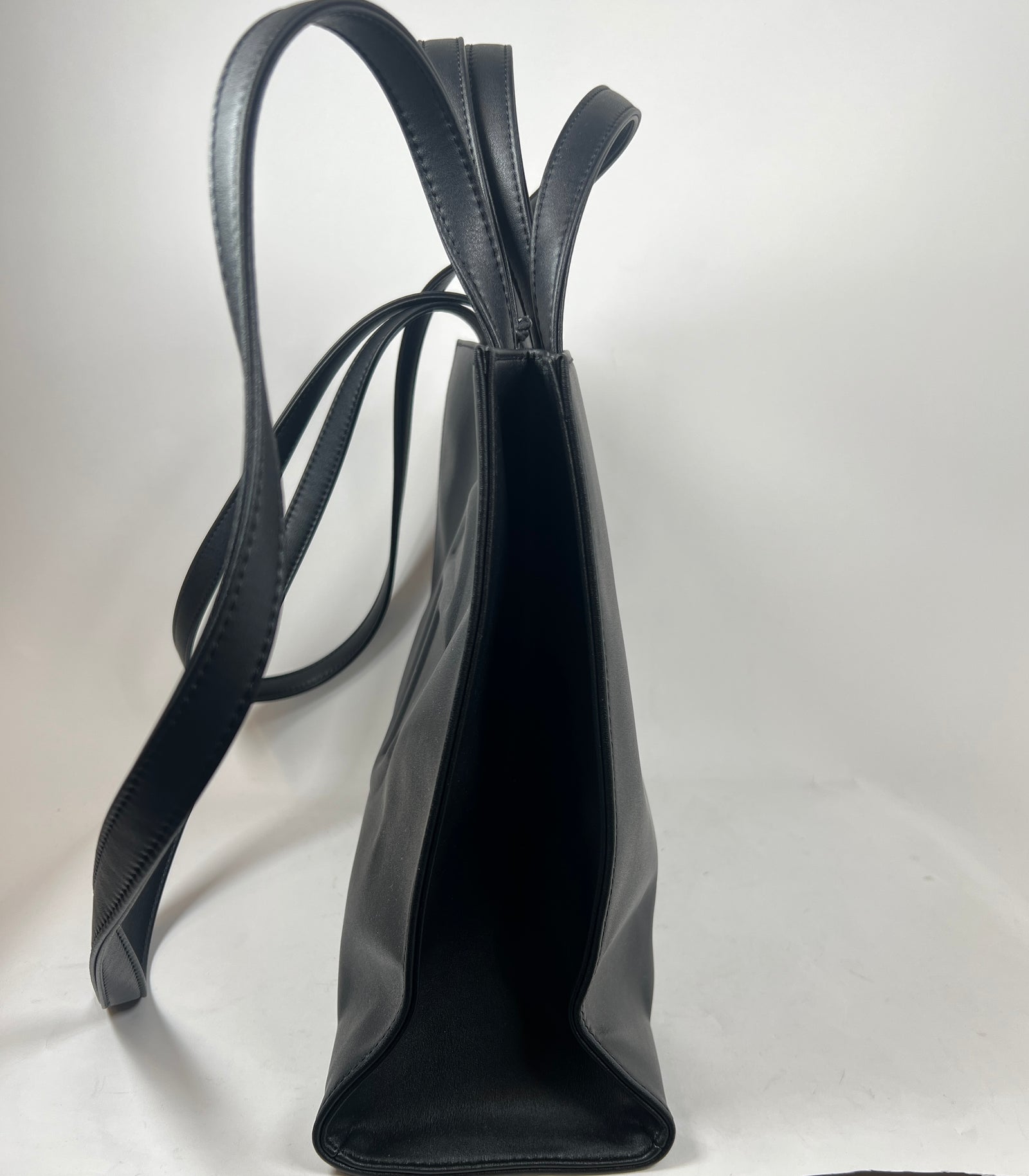 Telfar Black Medium Shopping Bag