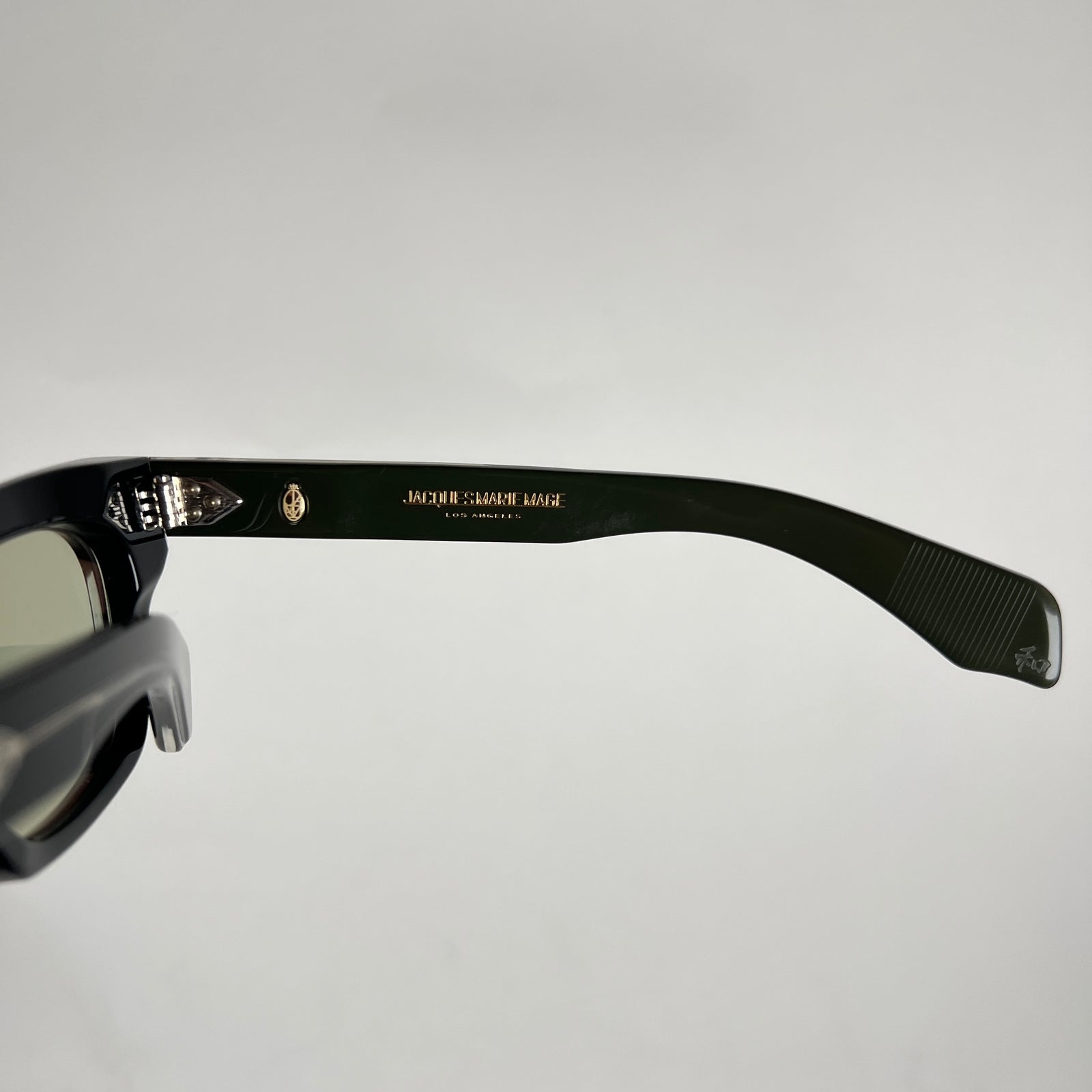 Jacques Marie Mage Black 'Dealan' Sunglasses