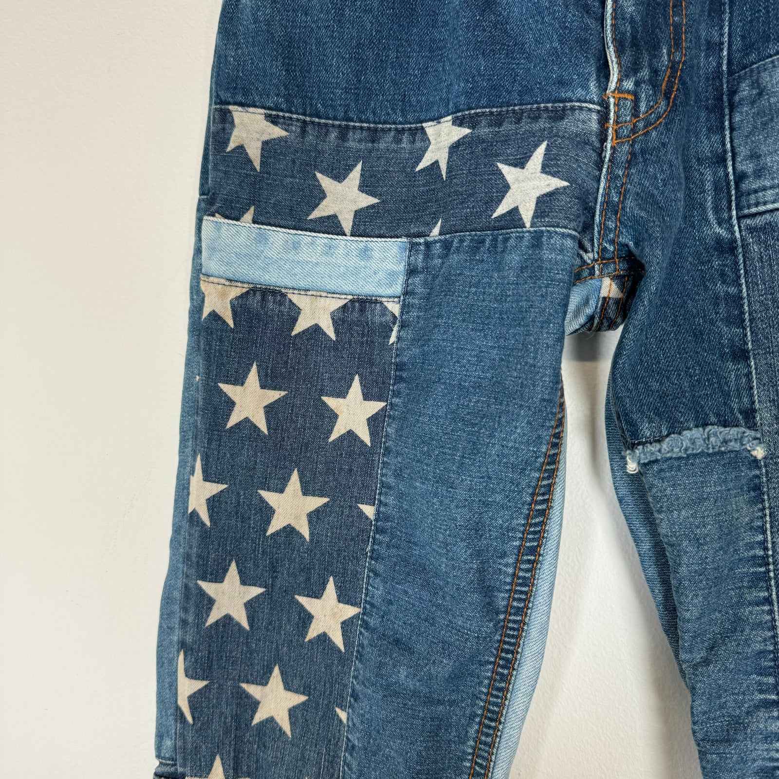 Hysteric Glamour Patchwork Flared Denim Jeans Size 28