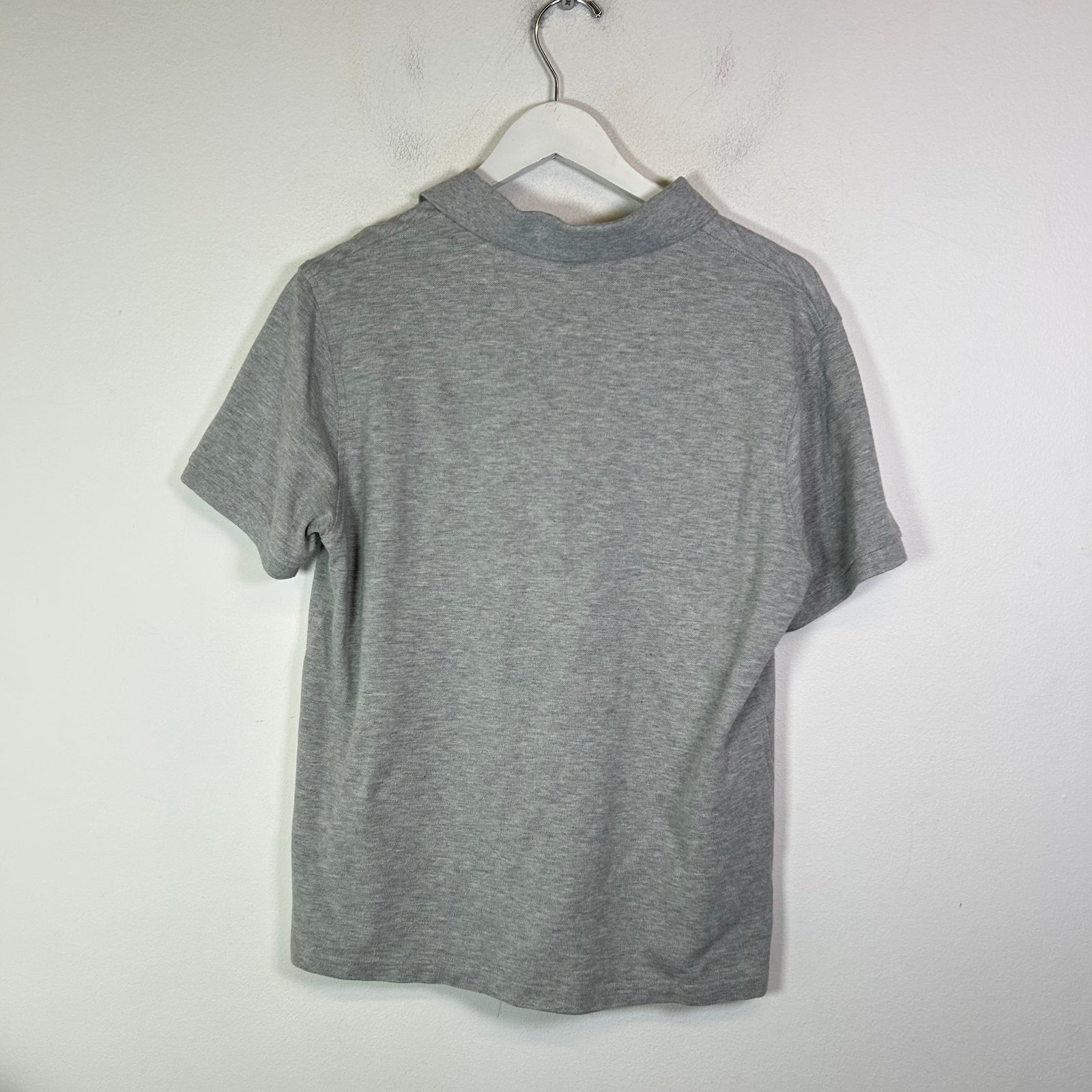 Burberry Grey Logo Polo Shirt Size M
