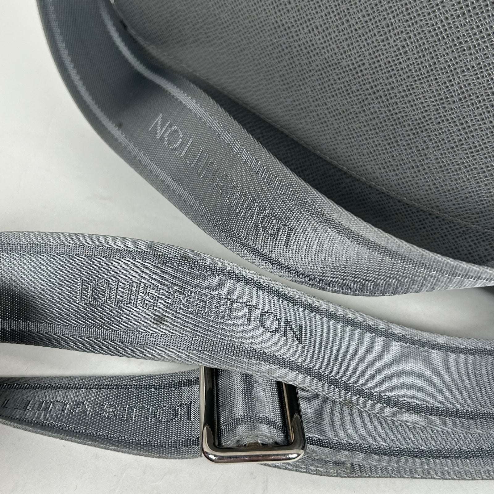 Louis Vuitton Grey Messenger Bag