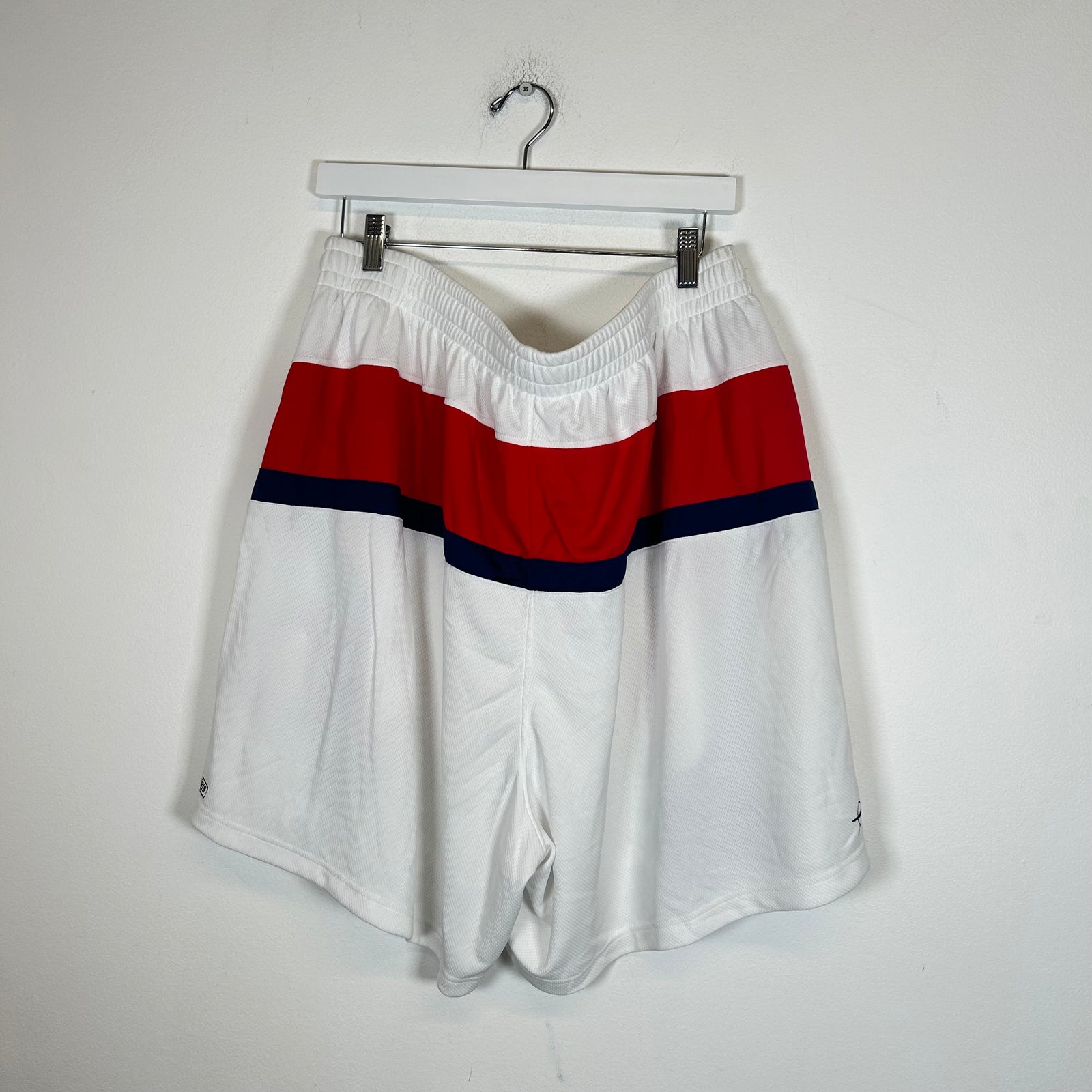 Balenciaga White Mesh Hockey Shorts Size XXL