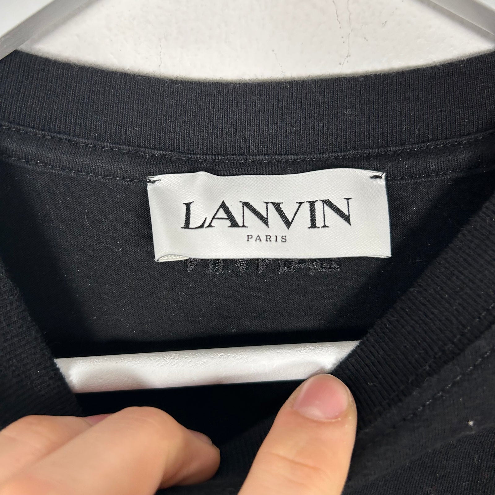 Lanvin x Gallery Dept Black Logo Size S